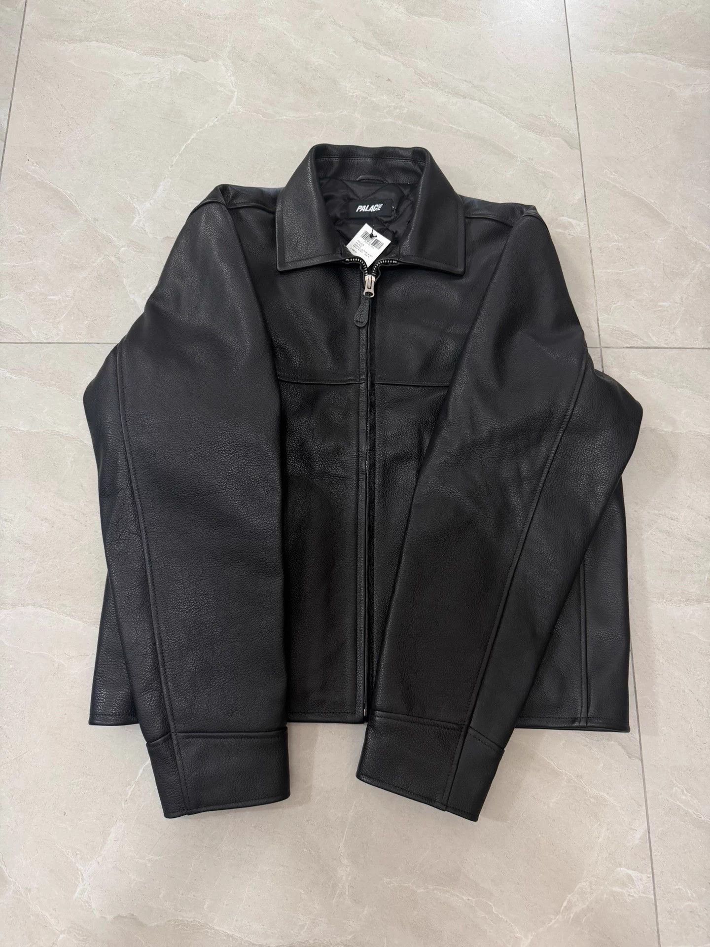 Palace PALACE SS26 SMOKED LEATHER JACKET Unisex Size US M / EU 48-50 / 2 - 1 Thumbnail