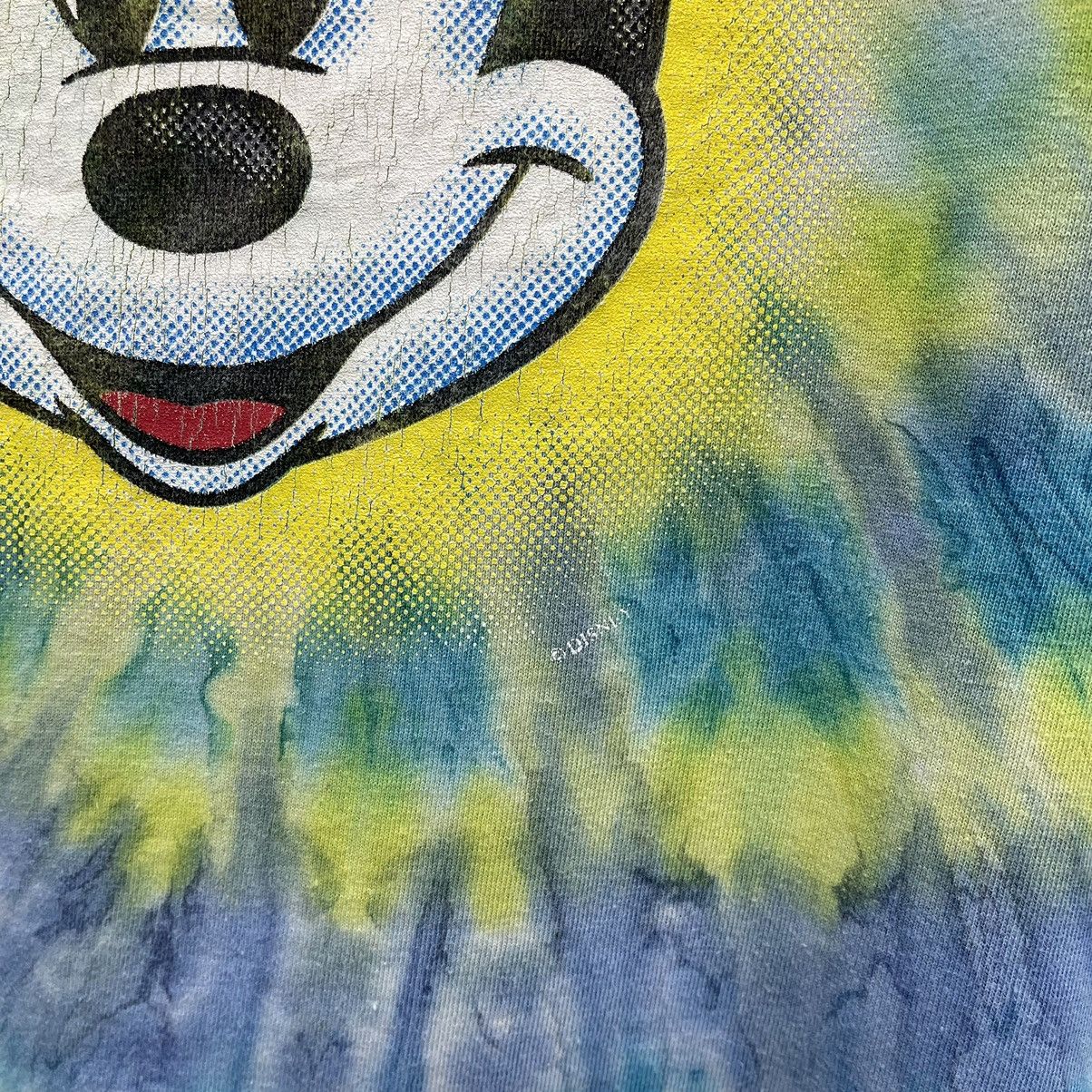 Mickey Mouse × Mickey Unlimited × Vintage vintage 90s Mickey Mouse Mickey Unlimited Disney Big Face Size US XL / EU 56 / 4 - 3 Thumbnail