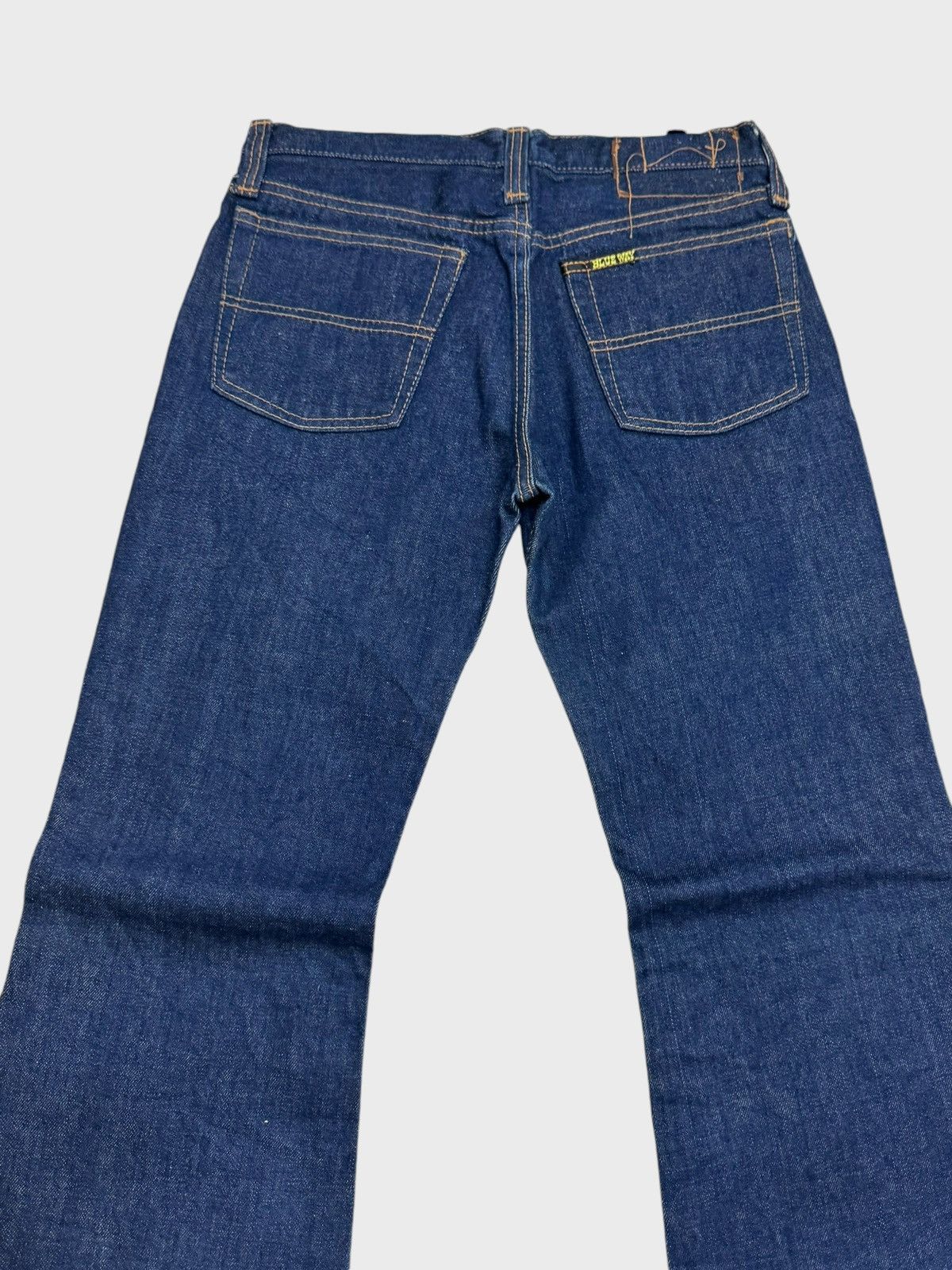 Hysteric Glamour Vintage Flared Blue Way Talon Zipper Junya Watanabe Denim Size US 26 / EU 42 - 8 Thumbnail
