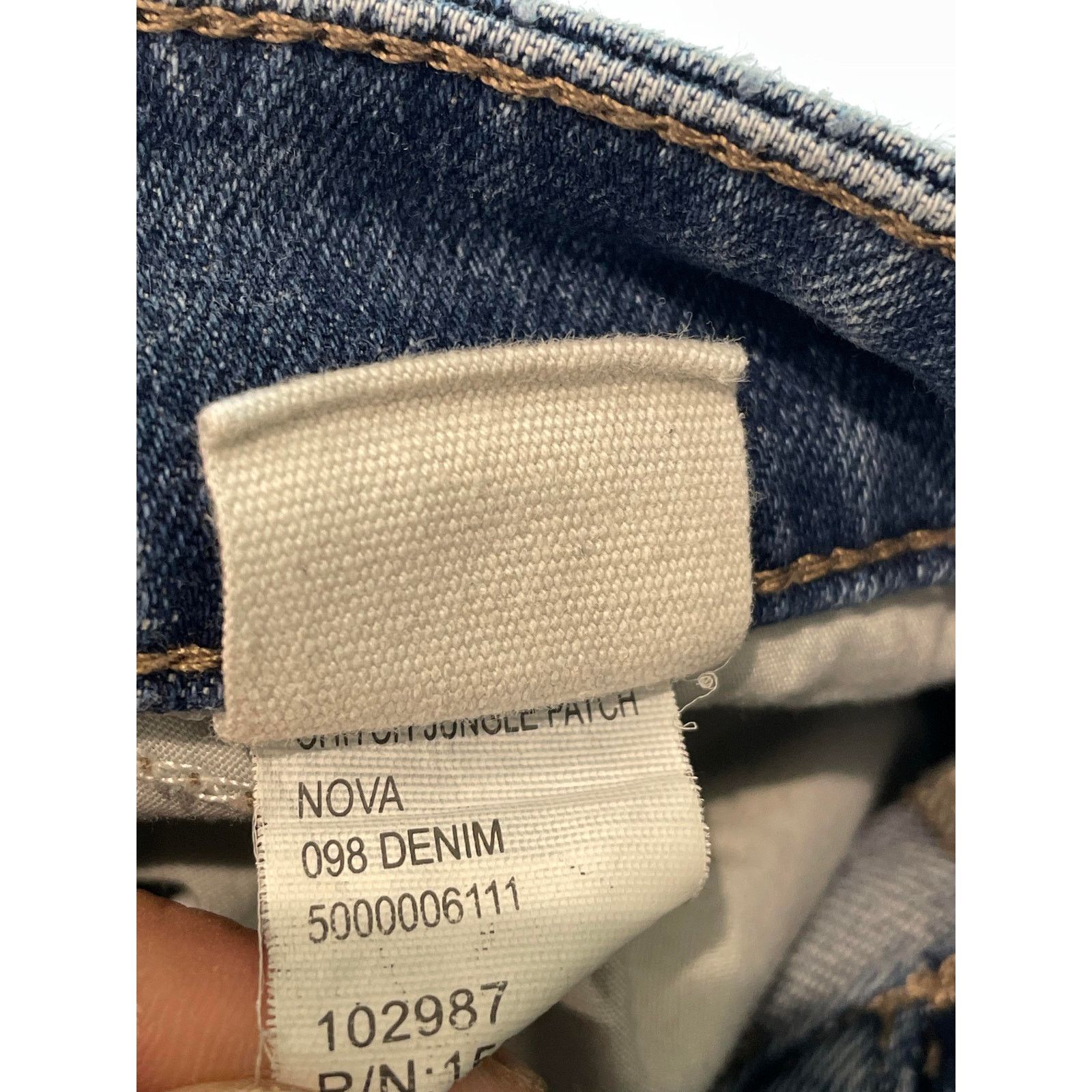 Ksubi Ksubi Light Wash Cheetah Patch Jeans Size US 33 - 7 Thumbnail