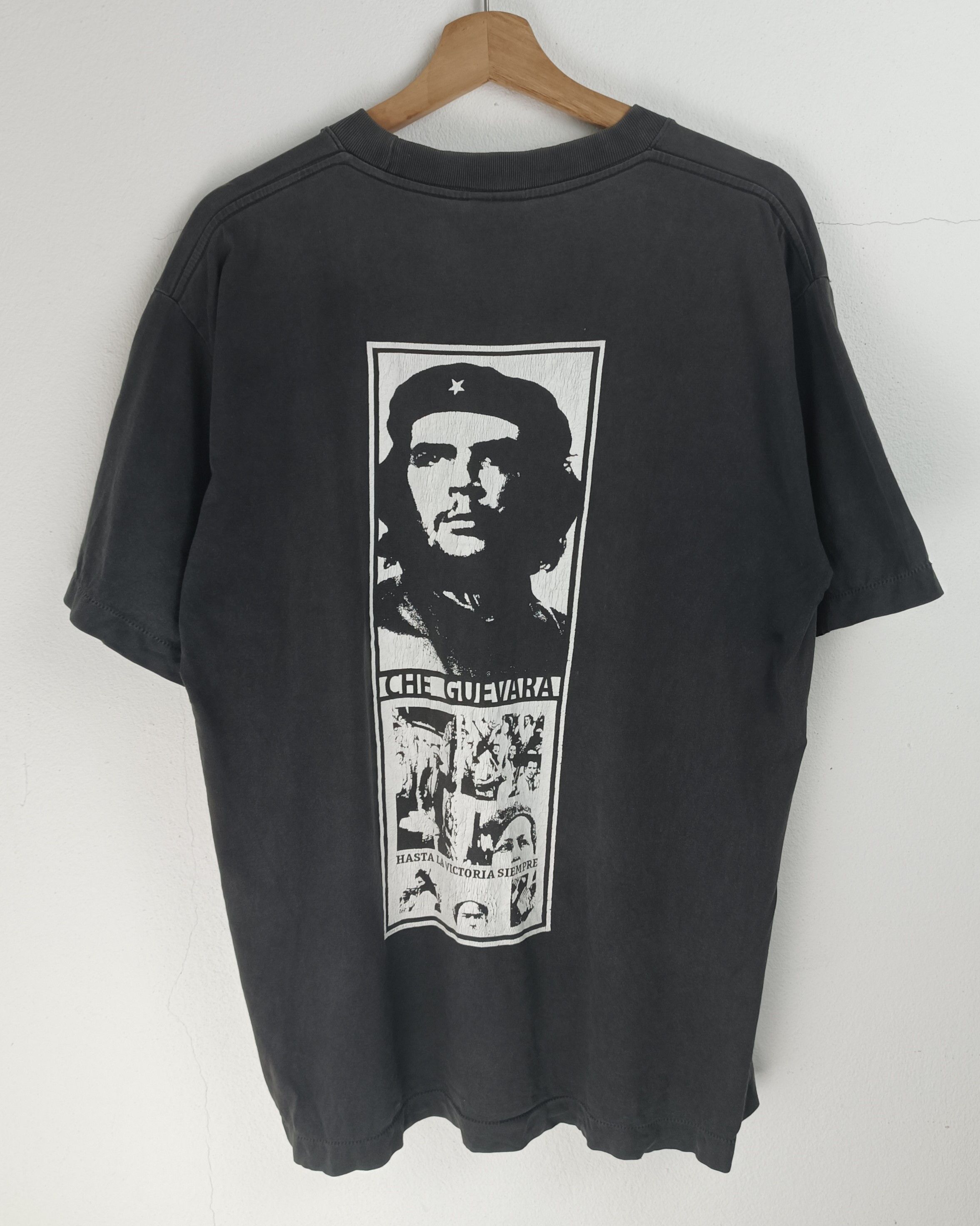 Vintage VINTAGE 90'S FADED CHE GUEVARA 'rage against the machine' Size US L / EU 52-54 / 3 - 4 Thumbnail