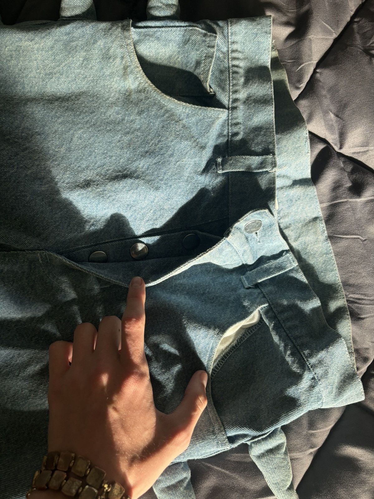 Ryder Studios Ryder studios spiked denim Size US 32 / EU 48 - 3 Thumbnail