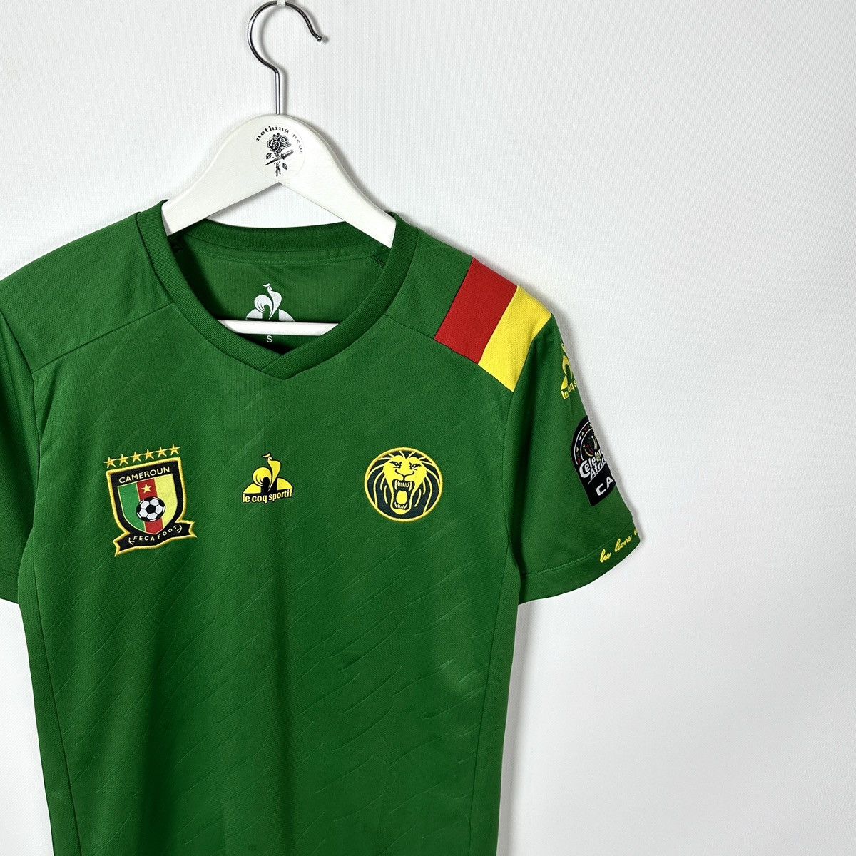 Other Cameroon Qatar 2022 Home Jersey rare Le Coq Sportif y2k og Size US S / EU 44-46 / 1 - 2 Thumbnail
