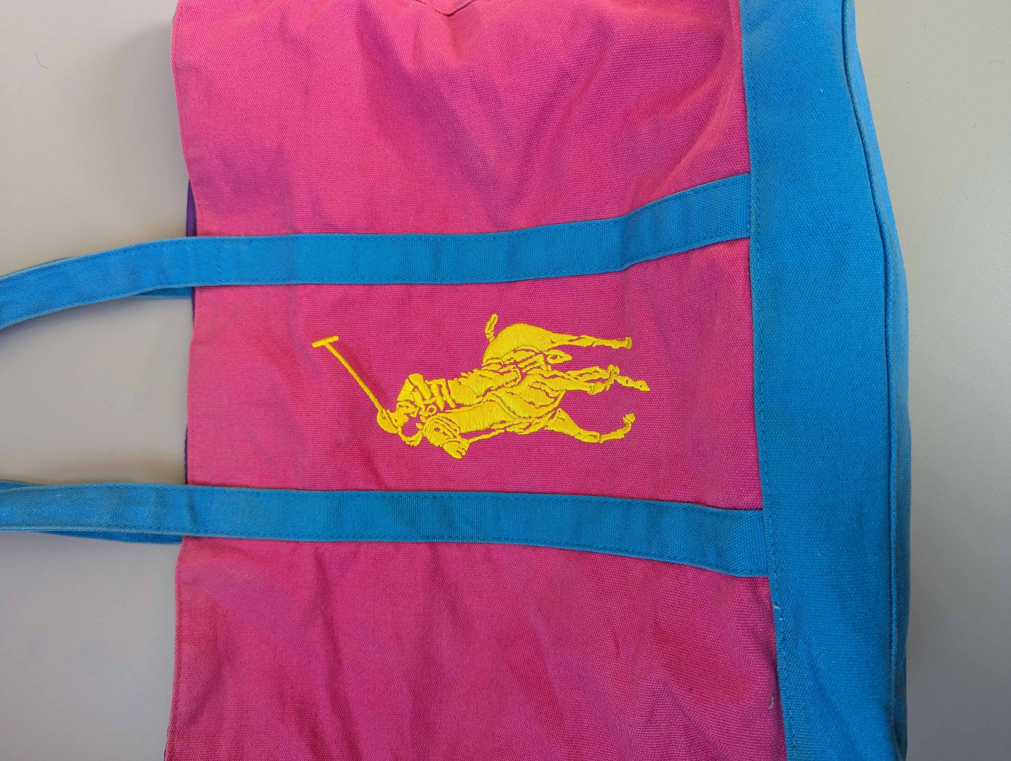 Polo Ralph Lauren × Ralph Lauren Polo Ralph Lauren Big Pony Embroidered Tote Bag Size ONE SIZE - 2 Thumbnail
