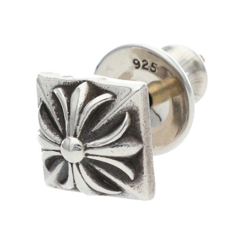 Chrome Hearts Chrome Hearts Pyramid Stud Silver Earring | Grailed