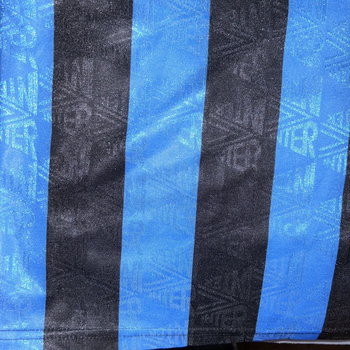 Umbro ORIGINAL Umbro x Inter Milan 1991/1992 Home Jersey England Size US L / EU 52-54 / 3 - 16 Thumbnail
