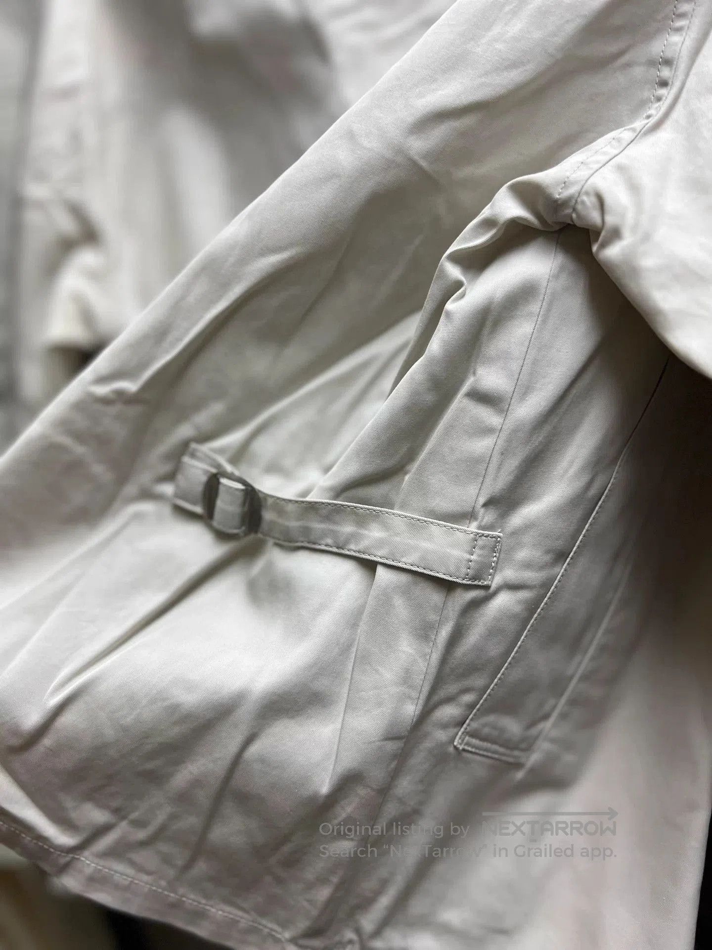 Visvim Beige Lightweight Zip-Front Jacket Size M. Size US M / EU 48-50 / 2 - 6 Thumbnail