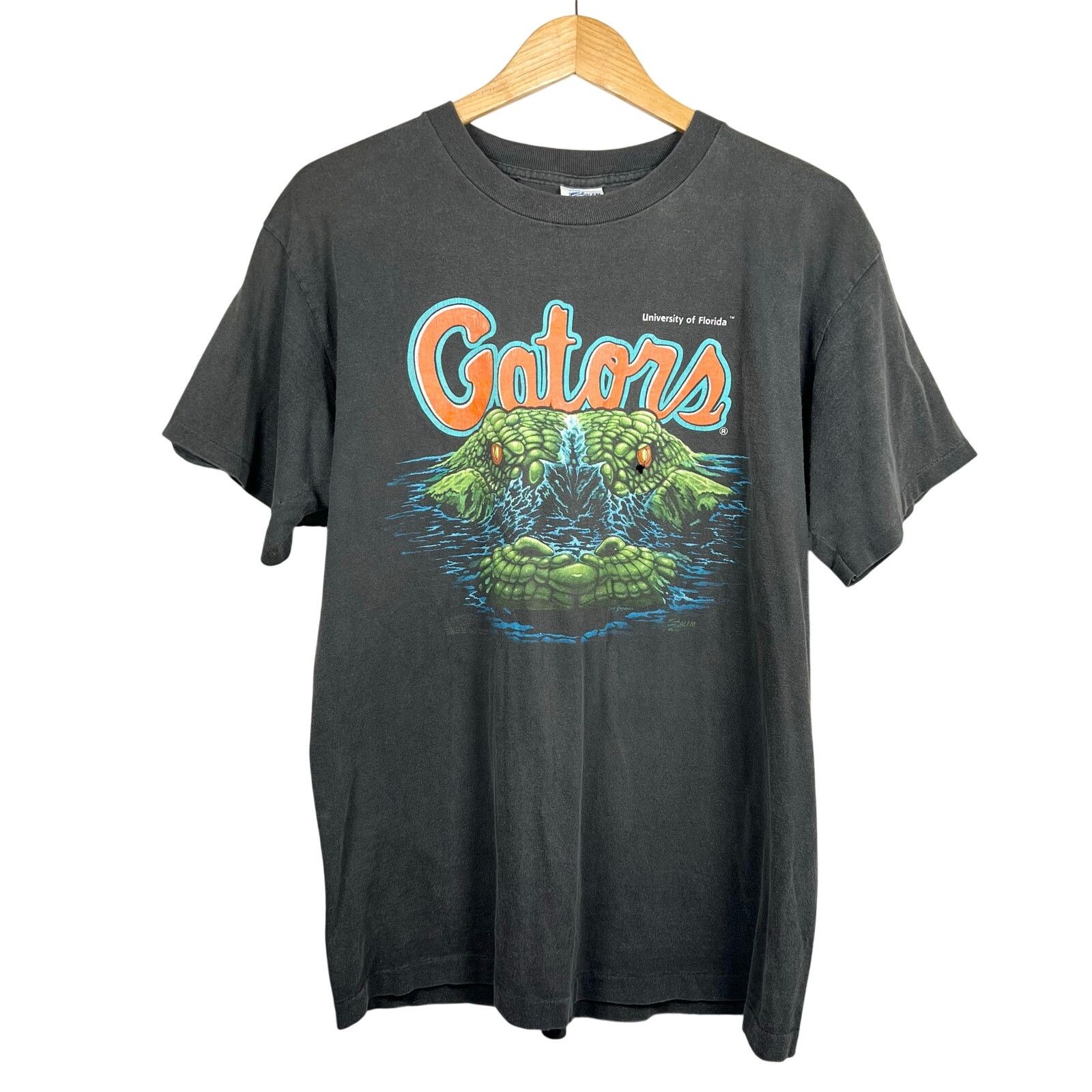 Salem Sportswear Rare Salem Sportswear Florida Gators Fader Single Shirt Larg Size US L / EU 52-54 / 3 - 1 Thumbnail