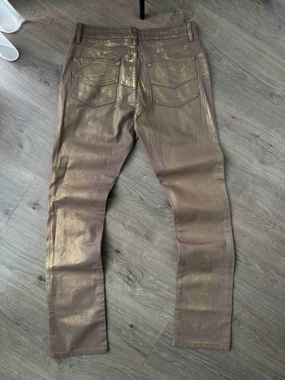 Vintage × Zadig & Voltaire Vintage Zadig&Voltaire Deluxe Gold Womens Pants Size 30" / US 8 / IT 44 - 14 Thumbnail