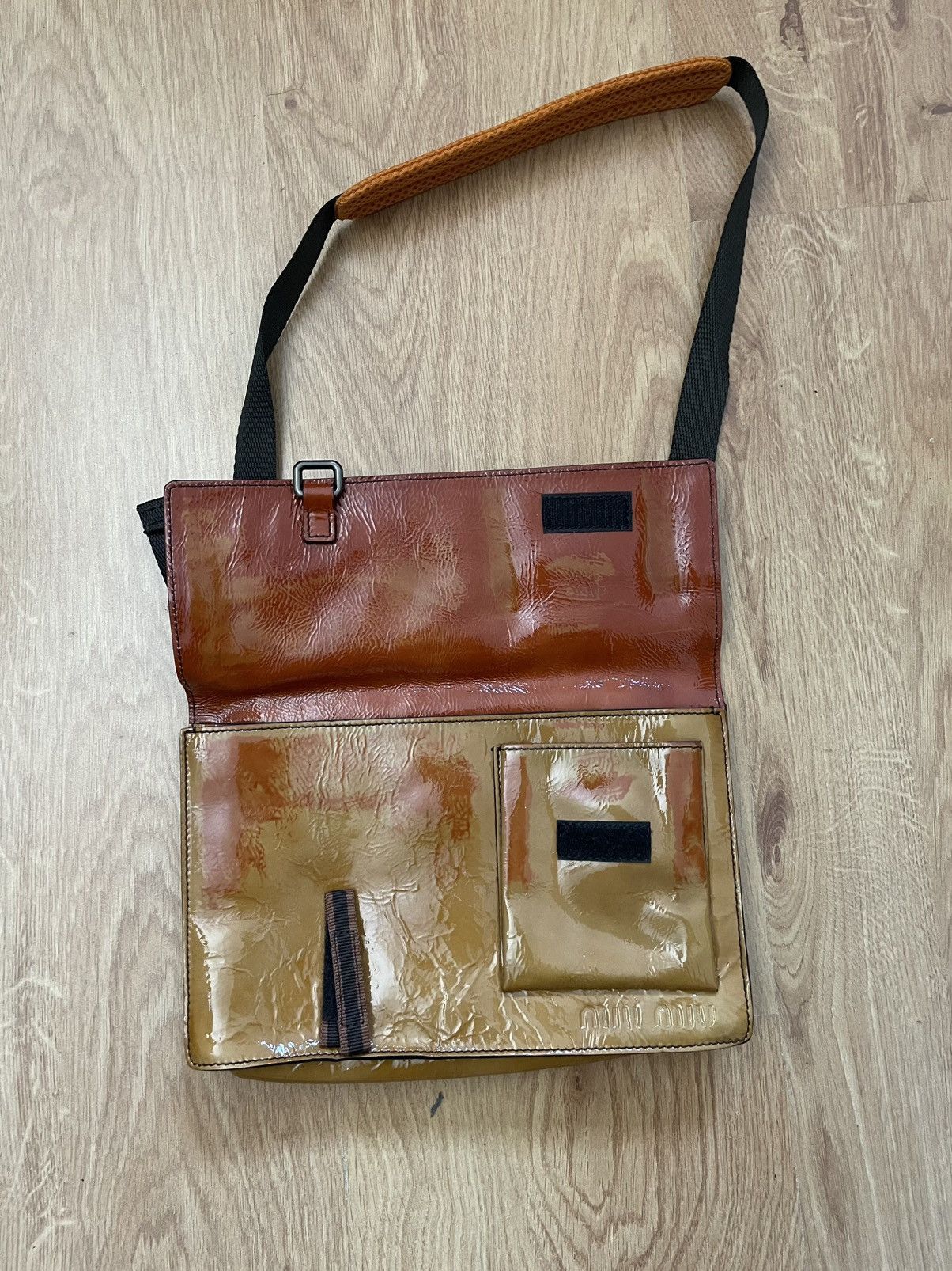 Miu Miu Miu Miu FW 99 patent leather shoulder bag Size ONE SIZE - 6 Thumbnail