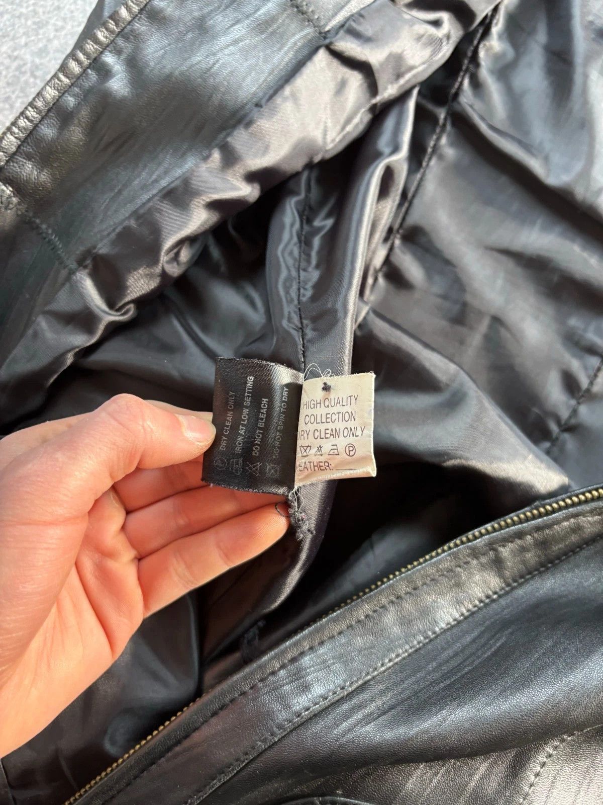 Junya Watanabe 00sJAPANESE RICK OWENS TYPE! CARGO LEATHER JACKET WITH HOOD Size US S / EU 44-46 / 1 - 6 Thumbnail