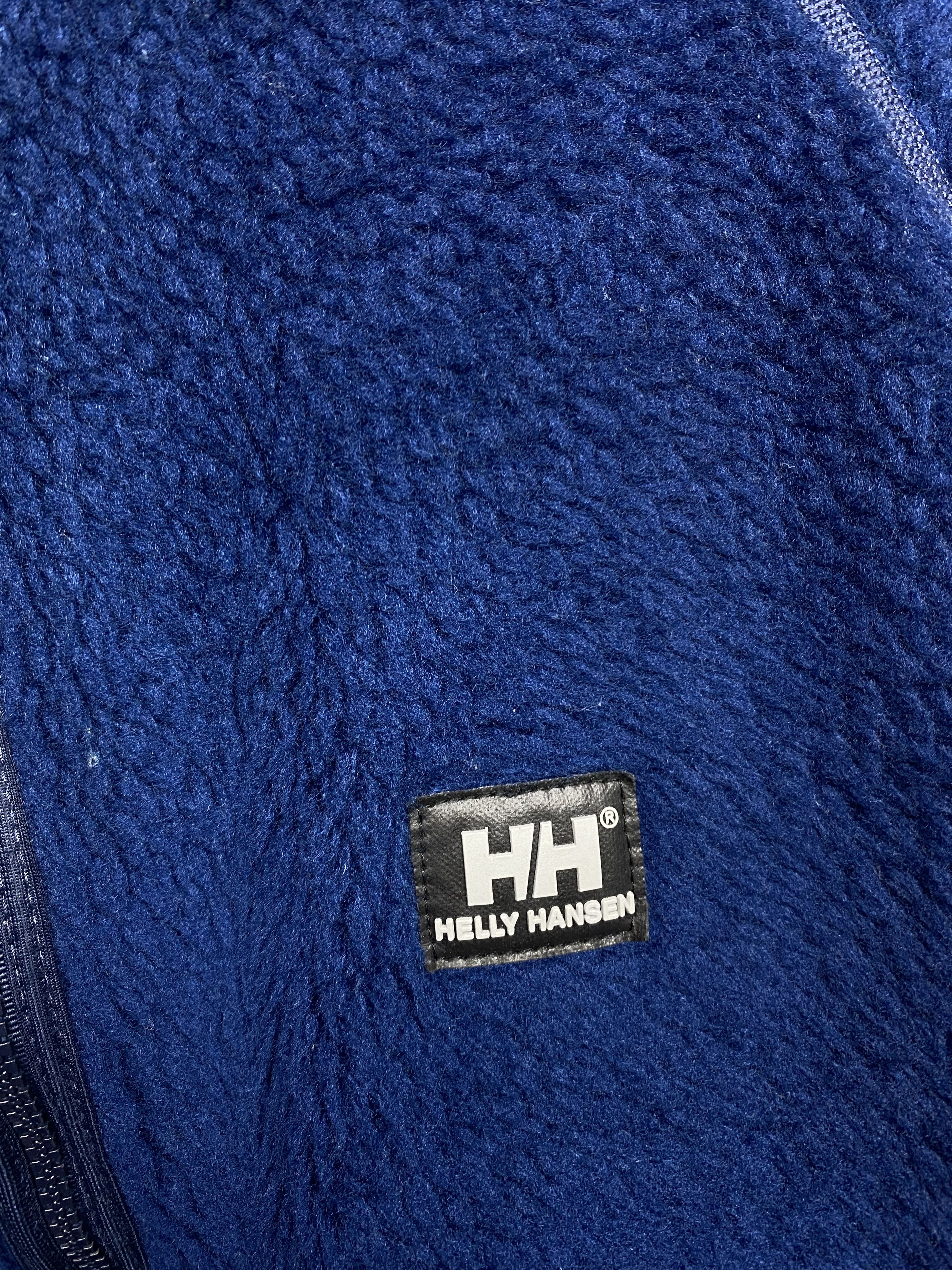 Helly Hansen × Vintage Helly Hansen 90s Vintage Mens Teddy Fleece Jacket Size US XL / EU 56 / 4 - 4 Thumbnail