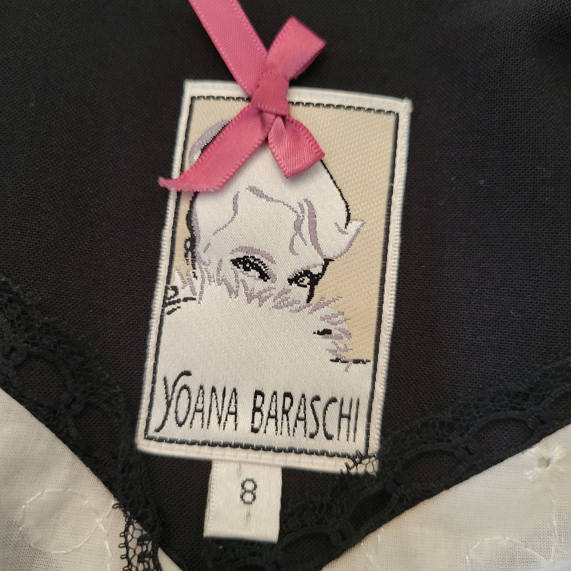 Other Yoana Baraschi 8 Black Blazer Peplum Jacket Victorian Whimsy Size M / US 6-8 / IT 42-44 - 4 Thumbnail