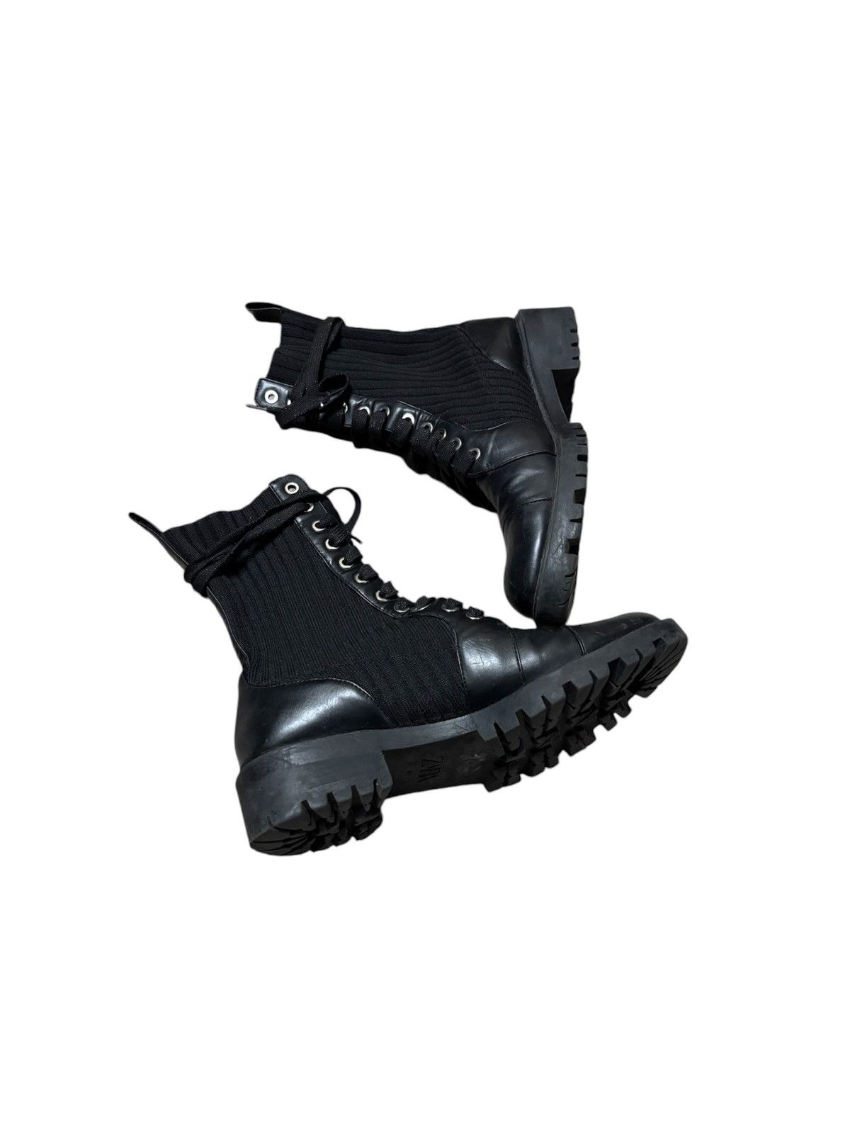 Other Steel toe Combat Boots Size US 8 / IT 38 - 4 Thumbnail
