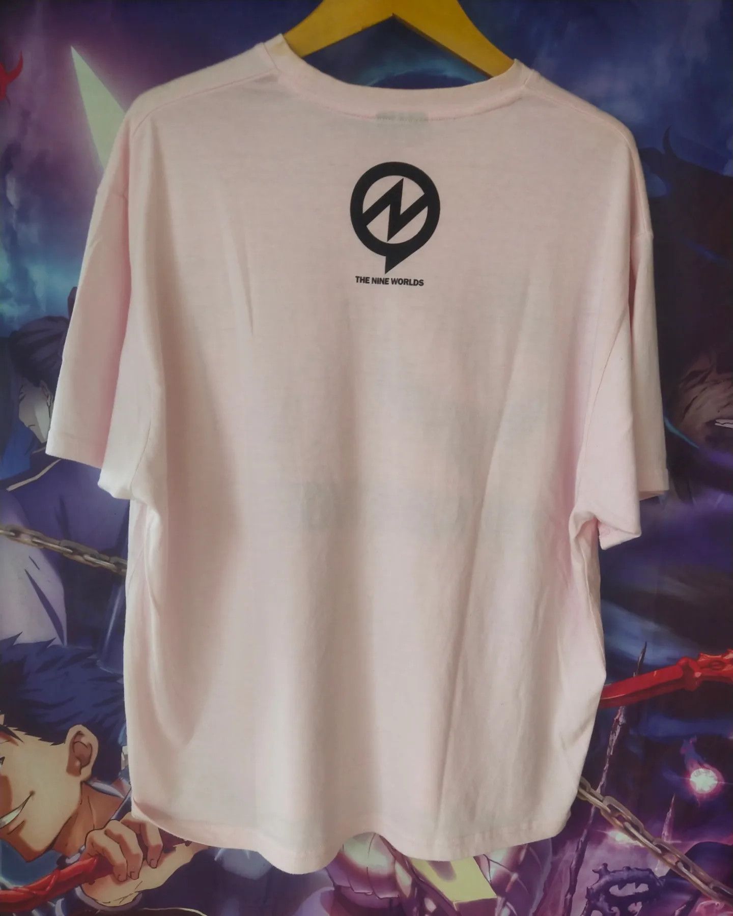 Japanese Brand Exile The Nine Worlds Pink Boyband Tee Japan Size US XXL / EU 58 / 5 - 3 Thumbnail