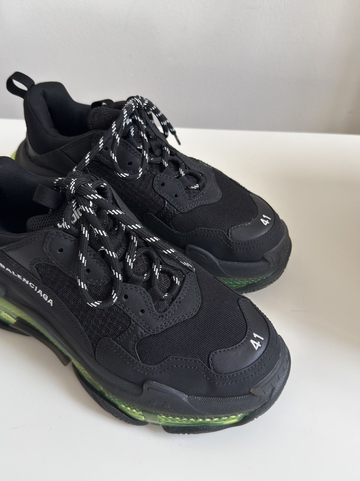 Balenciaga Balenciaga Triple S Clear-Sole Sneaker Size US 8 / EU 41 - 2 Thumbnail