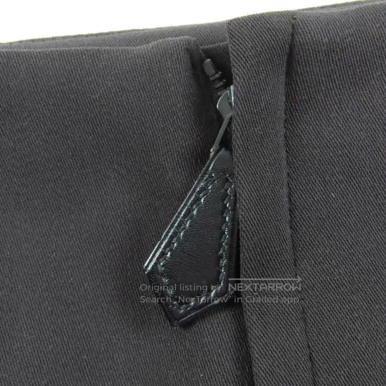 Hermes Hermes Dark brown skirt, Margiela period Size 25" / US 0 / IT 36 - 6 Thumbnail