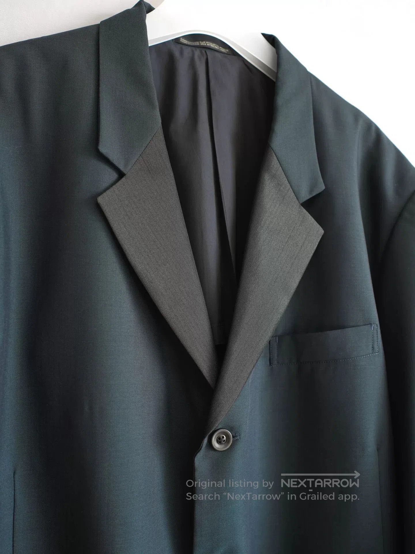 Yohji Yamamoto yohji yamamoto long green blue coat. Size US M / EU 48-50 / 2 - 5 Thumbnail