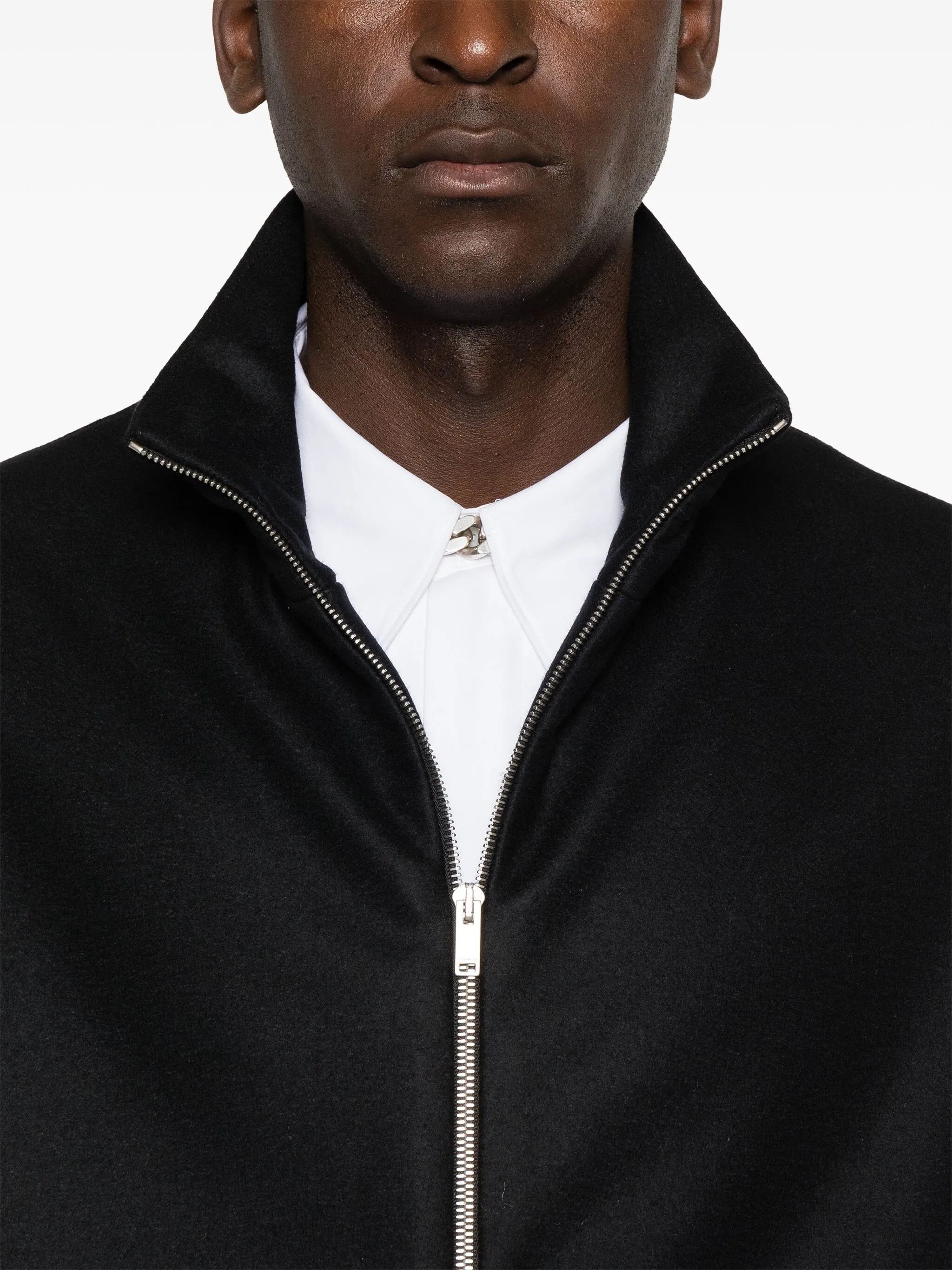 Jil Sander o1w1db11025 Zip up Vest in Black Size US S / EU 44-46 / 1 - 5 Thumbnail