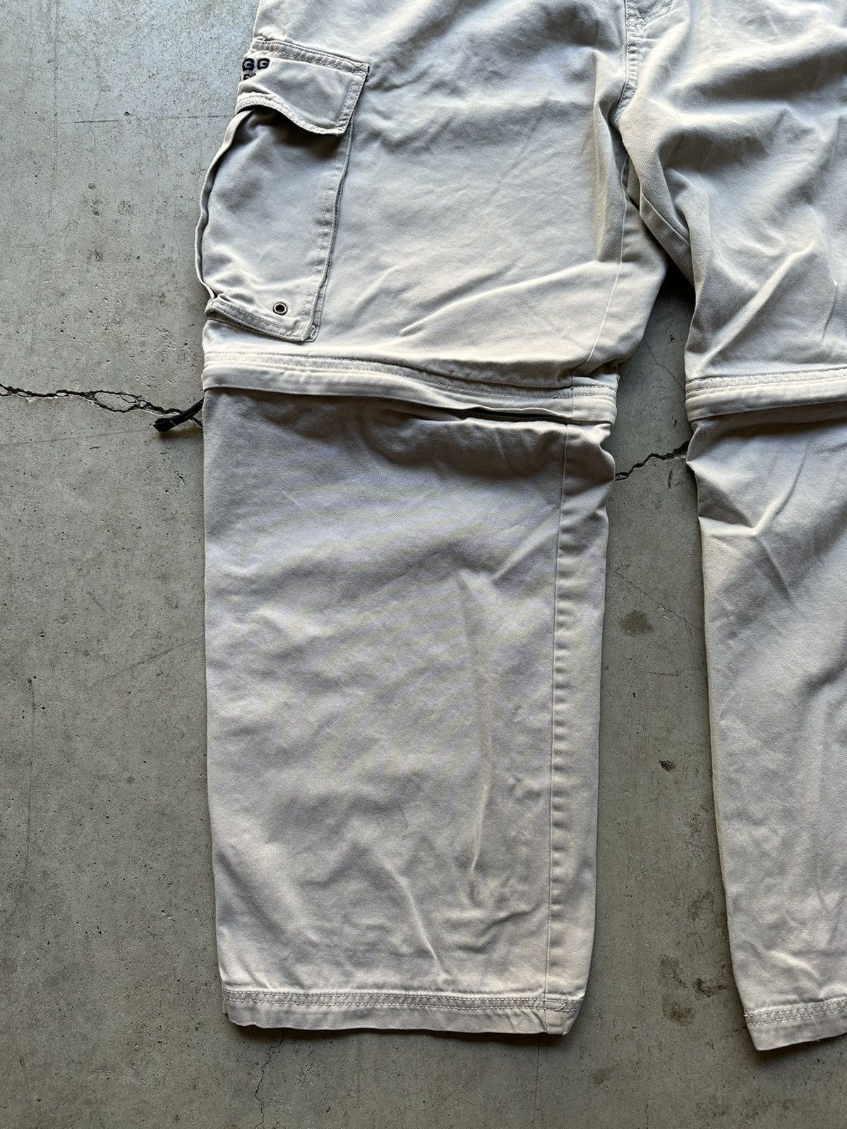 Jaded London Y2K Vintage Cream baggy cargo pants Size US 36 / EU 52 - 5 Thumbnail