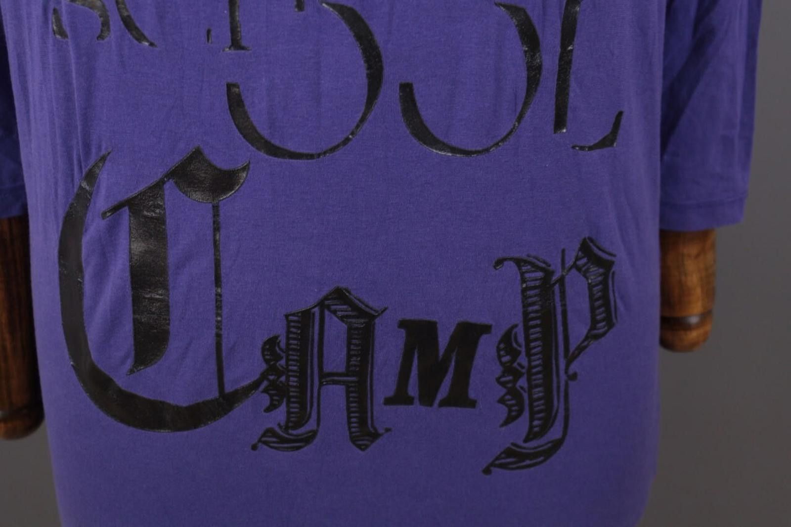 John Galliano Galliano Purple Big Logo A-Line Knee Lenght Dress Sz L Size L / US 10 / IT 46 - 6 Thumbnail