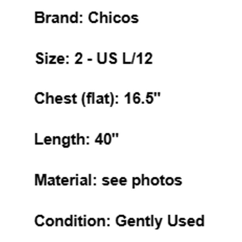 Chicos Chicos Sleeveless Duster Cardigan Purple Open Front 2 L 12 Size L / US 10 / IT 46 - 6 Thumbnail