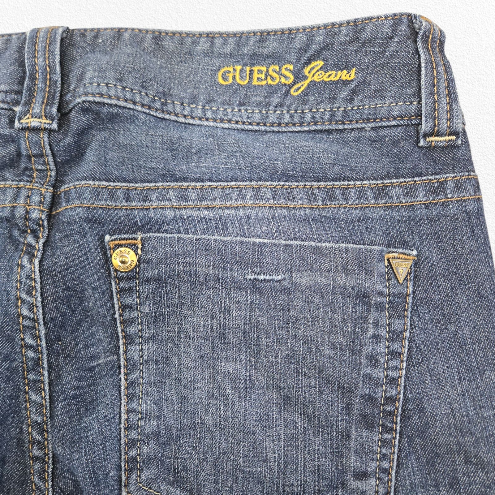Guess Y2K Guess Low Rise Bootcut Capri Jeans Size 30 Size 30" / US 8 / IT 44 - 7 Thumbnail