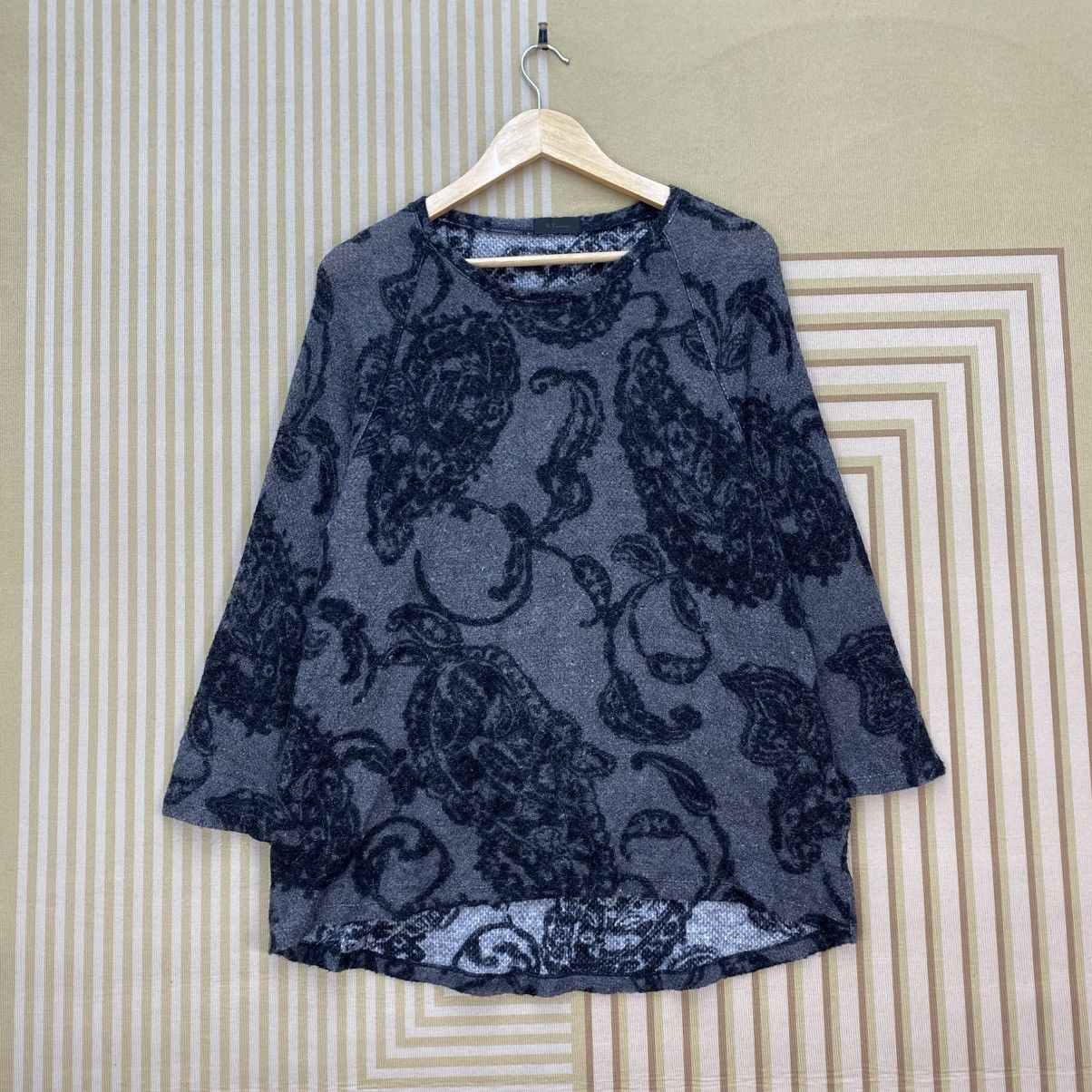 Issey Miyake 🫶Japanese Brand K.T Kiyoko Takase All Print Pullover Size M / US 6-8 / IT 42-44 - 1 Thumbnail