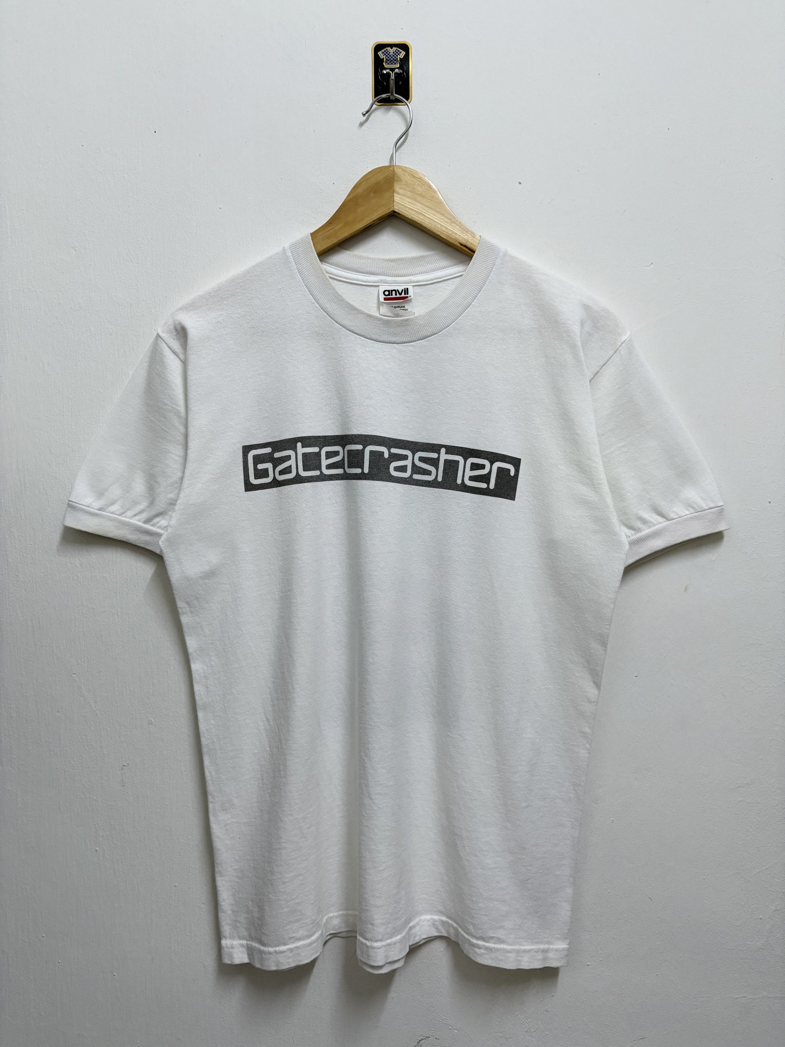 Band Tees 2000's Gatecrasher Immortal - Trance Music UK Ringer T-Shirt Size US S / EU 44-46 / 1 - 2 Thumbnail