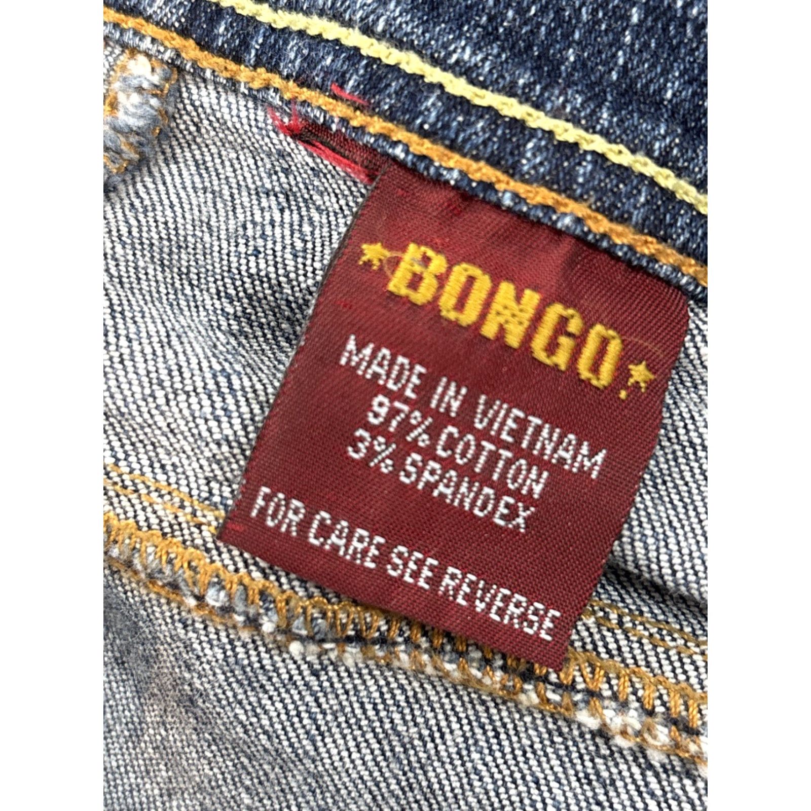 Vintage VINTAGE Bongo Jeans Bootcut 34 34x30 Med Wash Pockets Blue Denim Womens Size 24" / US 00 / IT 34 - 5 Thumbnail