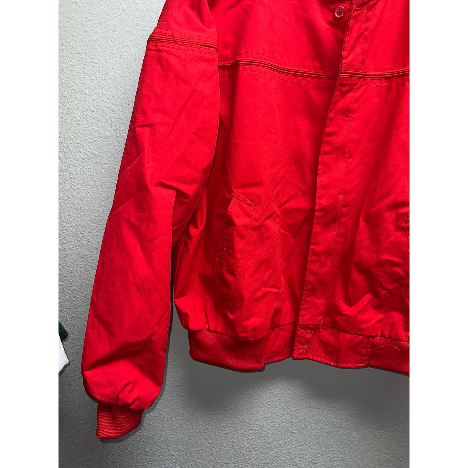 Vintage Vintage Hill & Archer Red Jacket Full Zip Nylon Coat 90s L Size US L / EU 52-54 / 3 - 4 Thumbnail