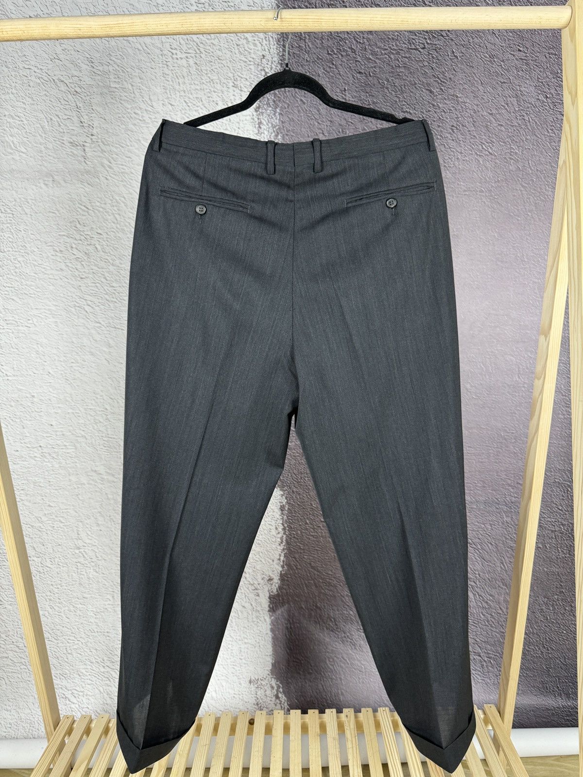 Ermenegildo Zegna Ermenegildo Zegna High Performance Suit Blazer Pants Wool Size 42R - 19 Thumbnail