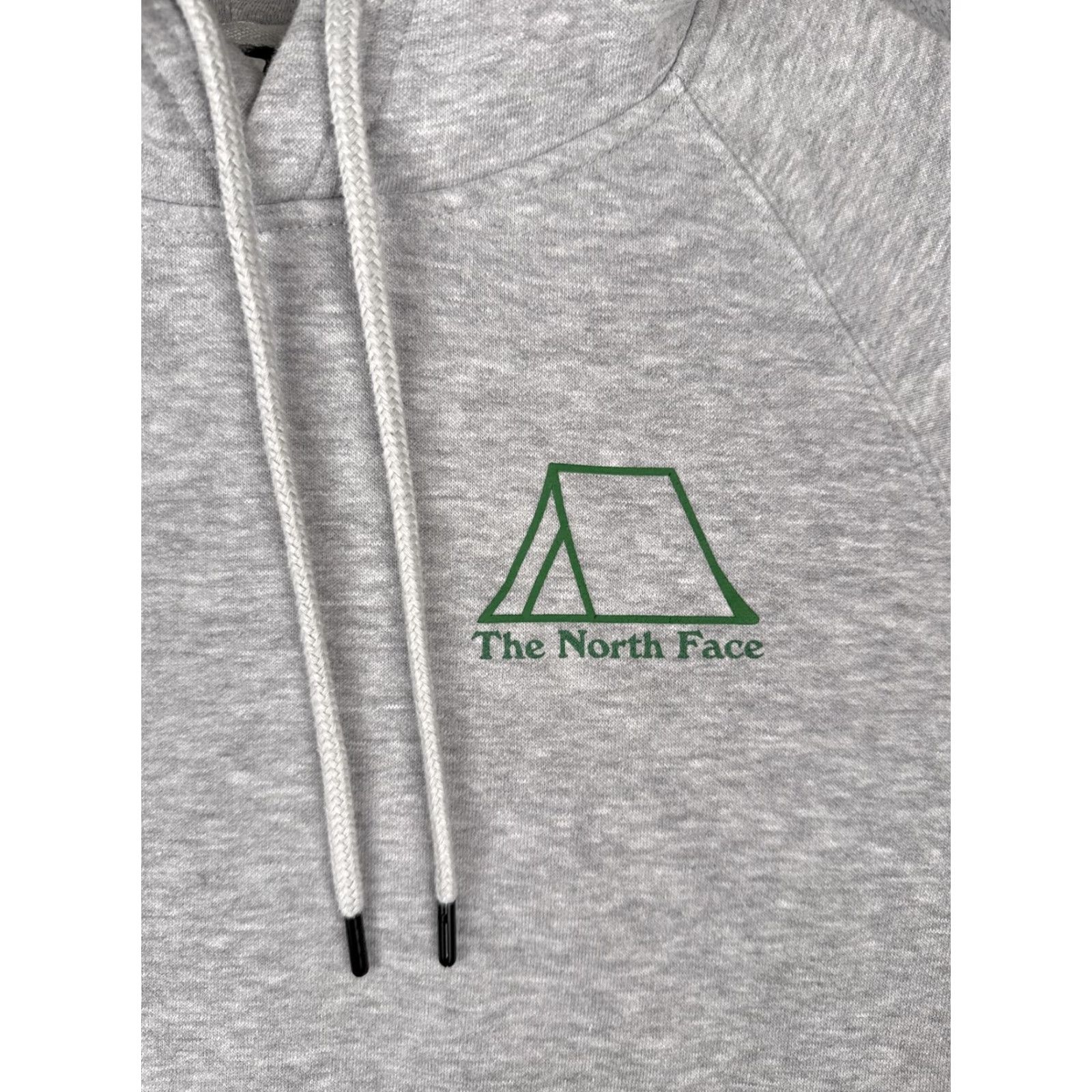 The North Face The North Face Hoodie Womens M Gray Raglan Graphic Pullover Camping Tent Hoodie Female Medium Graphic Print} Size M / US 6-8 / IT 42-44 - 6 Thumbnail