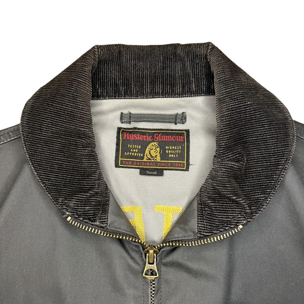 Hysteric Glamour Hysteric Glamour Hysteric Ghost Wolves Waxed Biker Jacket Size S / US 4 / IT 40 - 3 Thumbnail