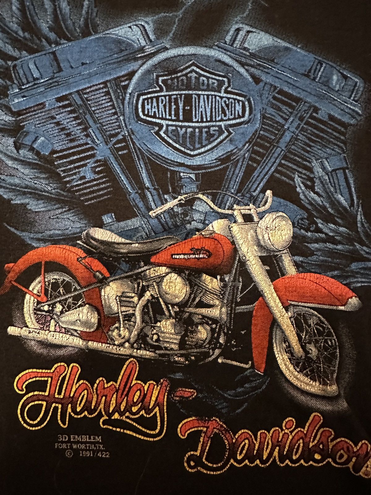 Harley Davidson Harley Davidson 3D Emblem Size US L / EU 52-54 / 3 - 3 Thumbnail