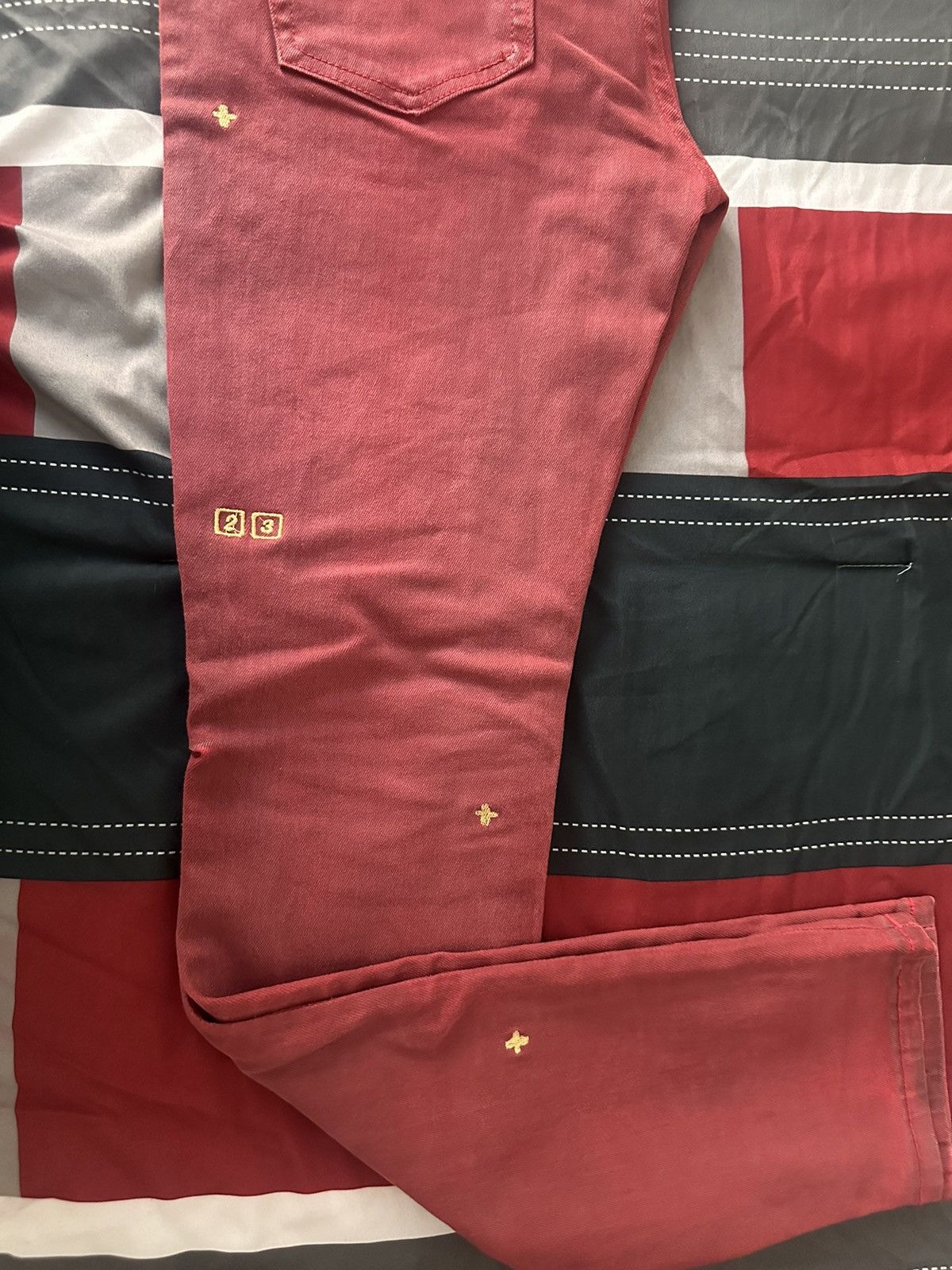 Ksubi KSUBI Red Chitch Jeans Size US 31 - 3 Thumbnail