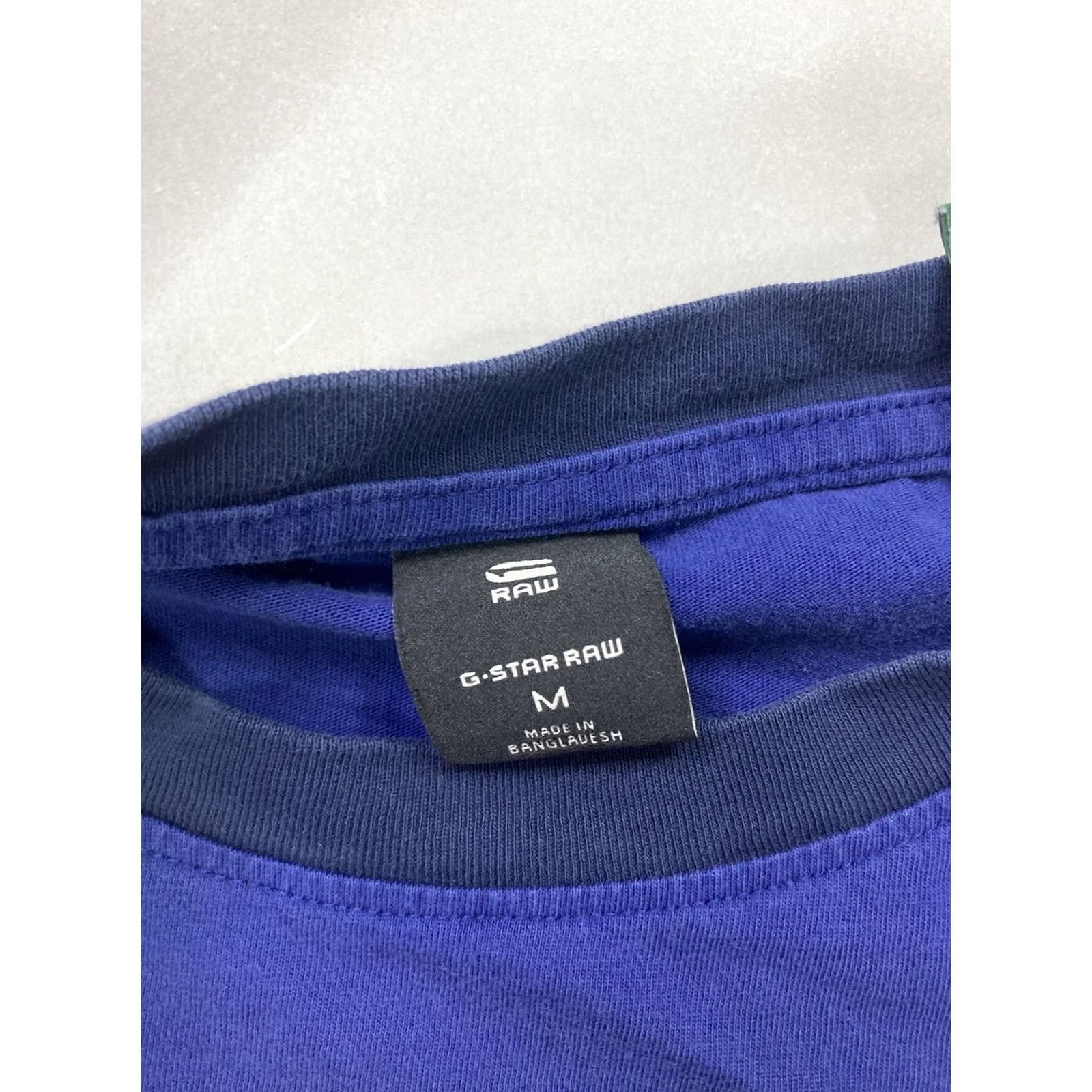 G-Star G-Star Lash Sports Graphic T-shirt Men Short Sleeve Medium Blue Crew Neck Logo Size US M / EU 48-50 / 2 - 6 Thumbnail