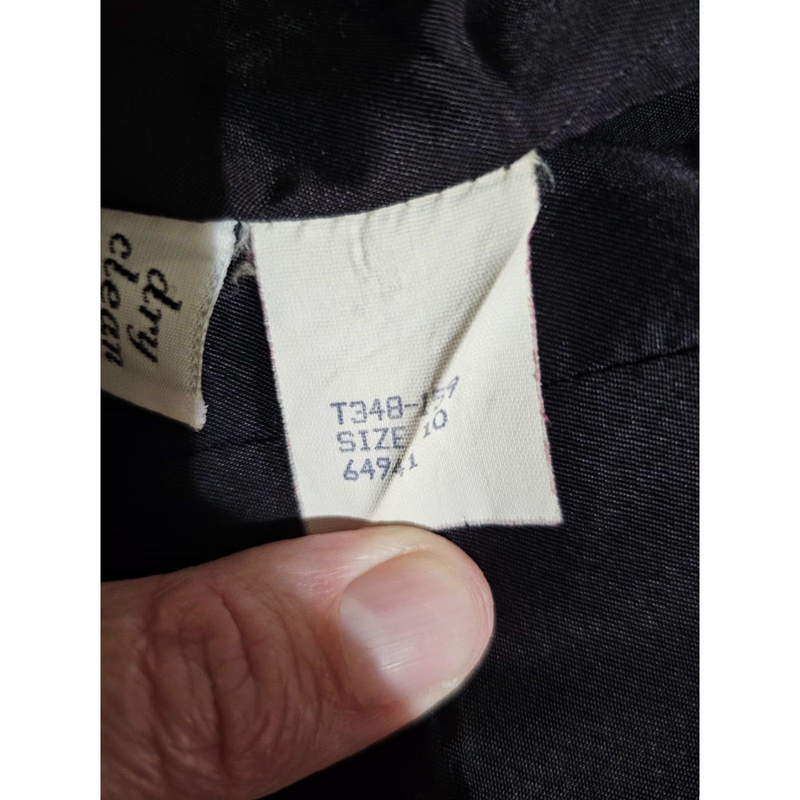 Pendleton VINTAGE Pendleton Blazer Coat Jacket 100% Virgin Wool Womens Size 10 Black Size M / US 6-8 / IT 42-44 - 8 Thumbnail