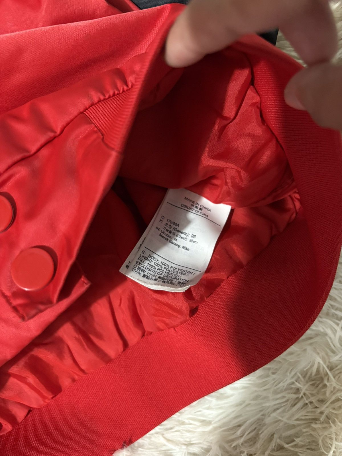 Nike Nike Varsity/ Bomber Red Size US M / EU 48-50 / 2 - 5 Thumbnail
