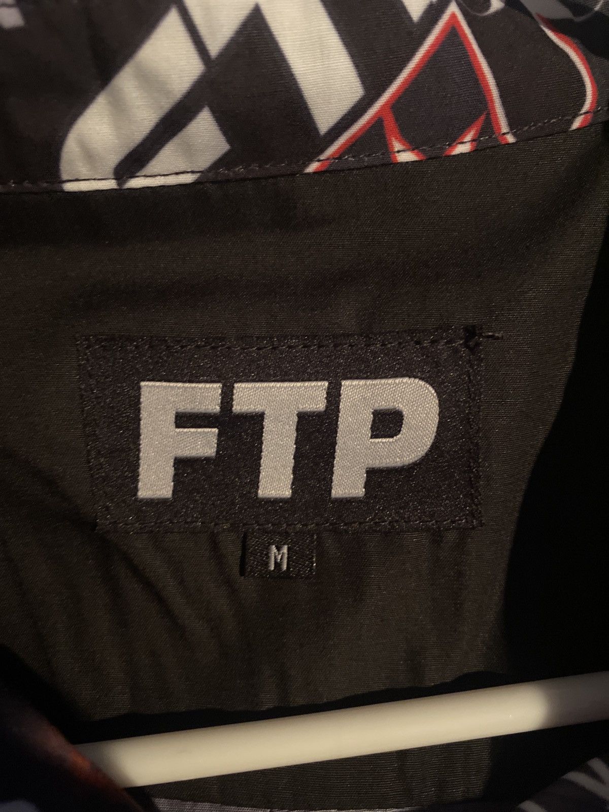 Fuck The Population FTP Button Up Logo Size US M / EU 48-50 / 2 - 3 Thumbnail