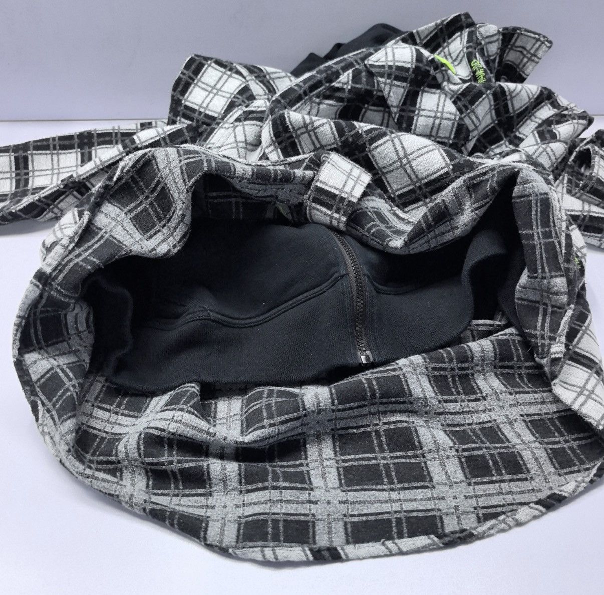 Off-White Off-White Plaid Check Pattern Layered Shirt Jacket Size US S / EU 44-46 / 1 - 10 Thumbnail