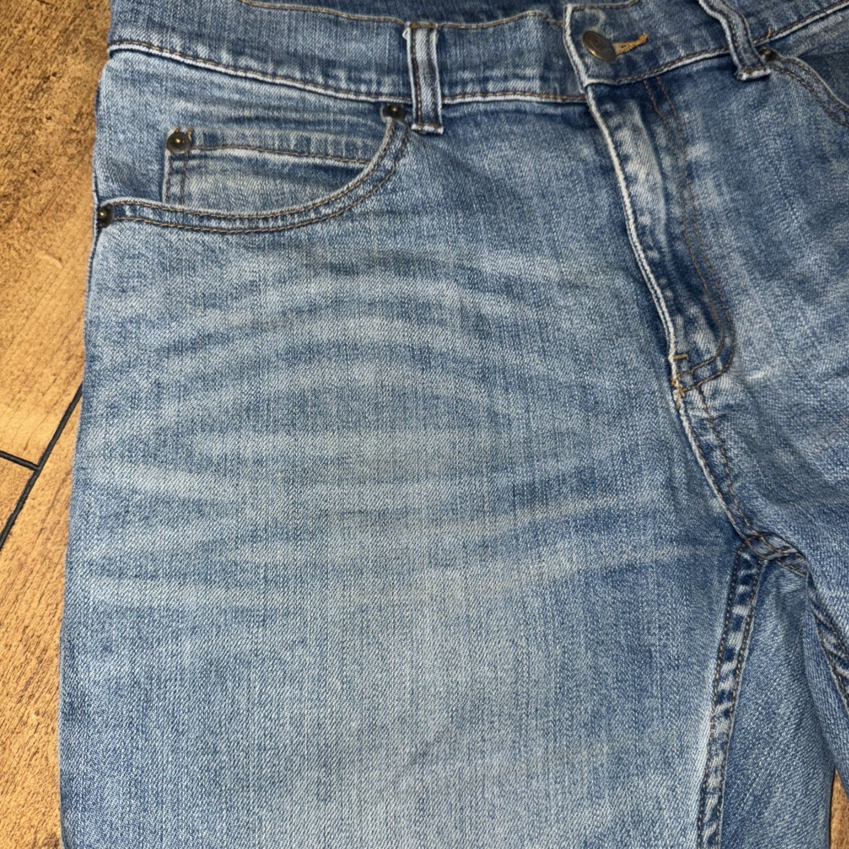 Cheap Monday Cheap Monday Jeans Tight Skinny Fit Blue Distressed Wash 32x32 Denim Mens Size US 32 / EU 48 - 6 Thumbnail