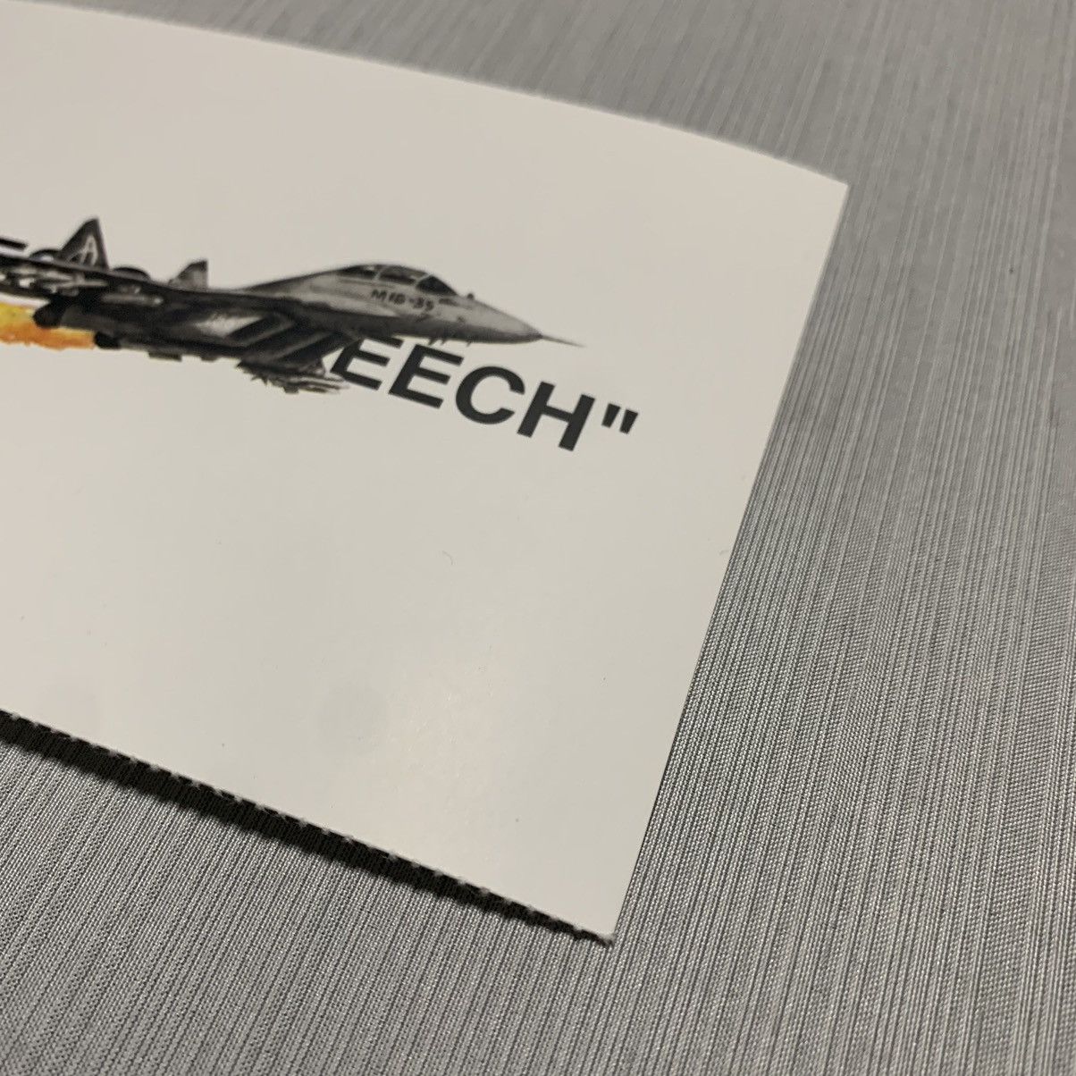 Virgil Abloh Virgil Abloh Postcard “Figures Of Speech Jet” Size ONE SIZE - 5 Thumbnail