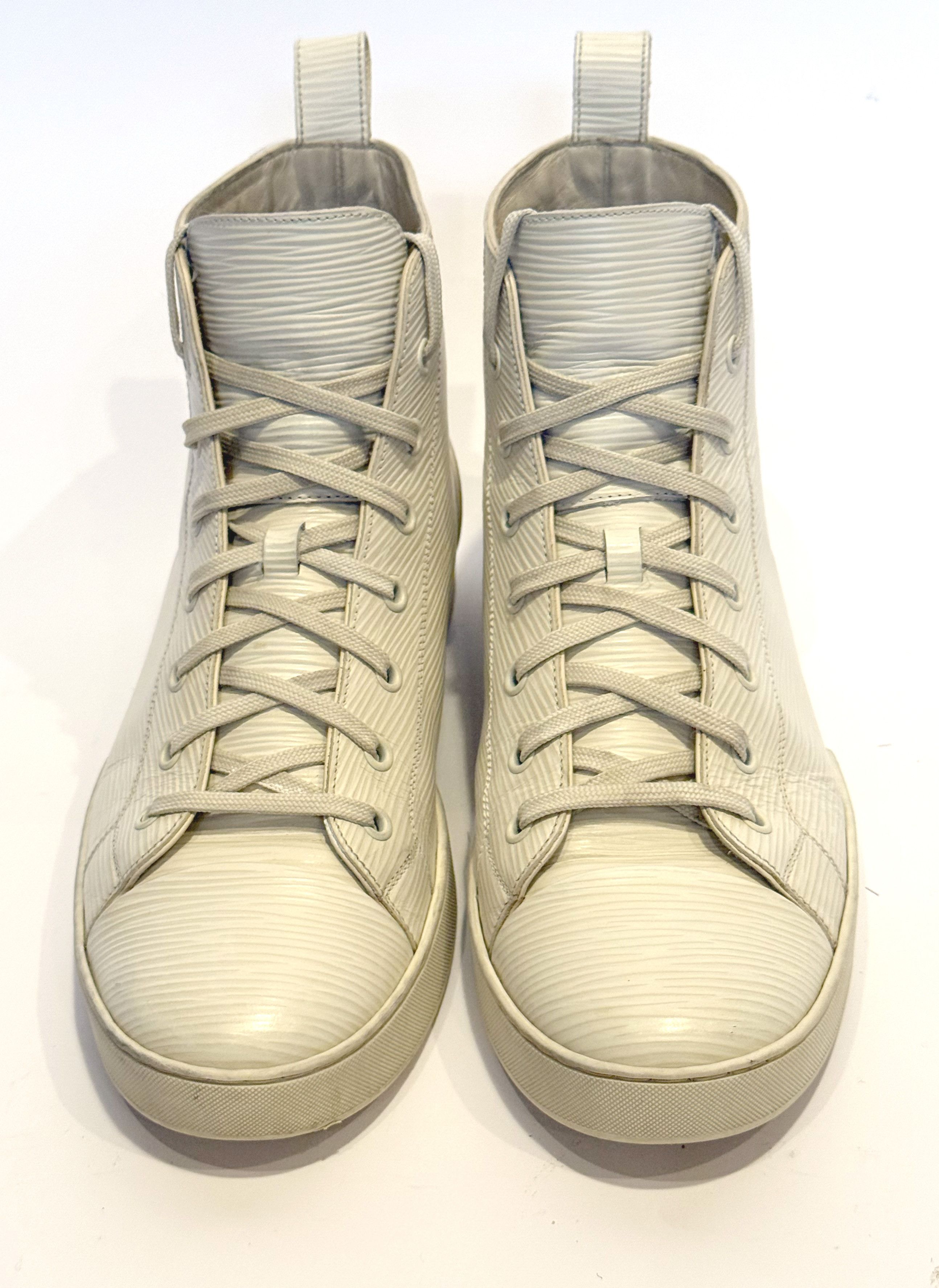 Louis Vuitton Louis Vuitton Epi Leather High-Top Sneaker - Men's Size US 6 Size US 6 / EU 39 - 7 Thumbnail