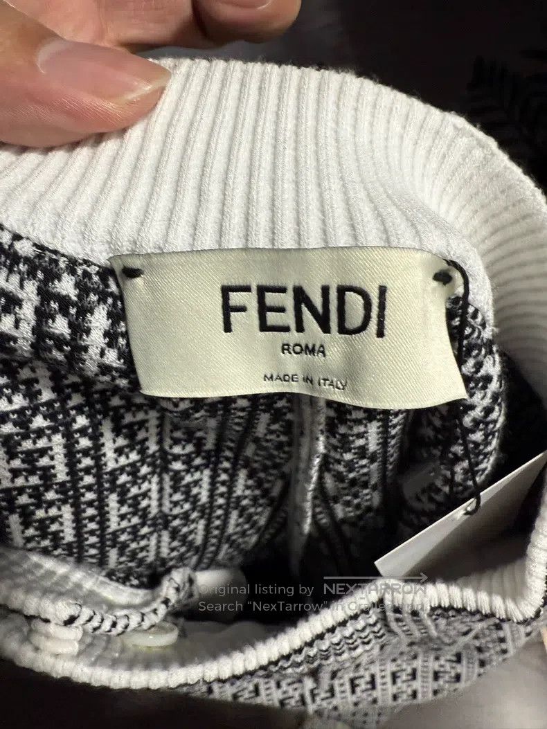 Fendi Fendi Printed Knit Culottes Size 27" / US 4 / IT 40 - 2 Thumbnail