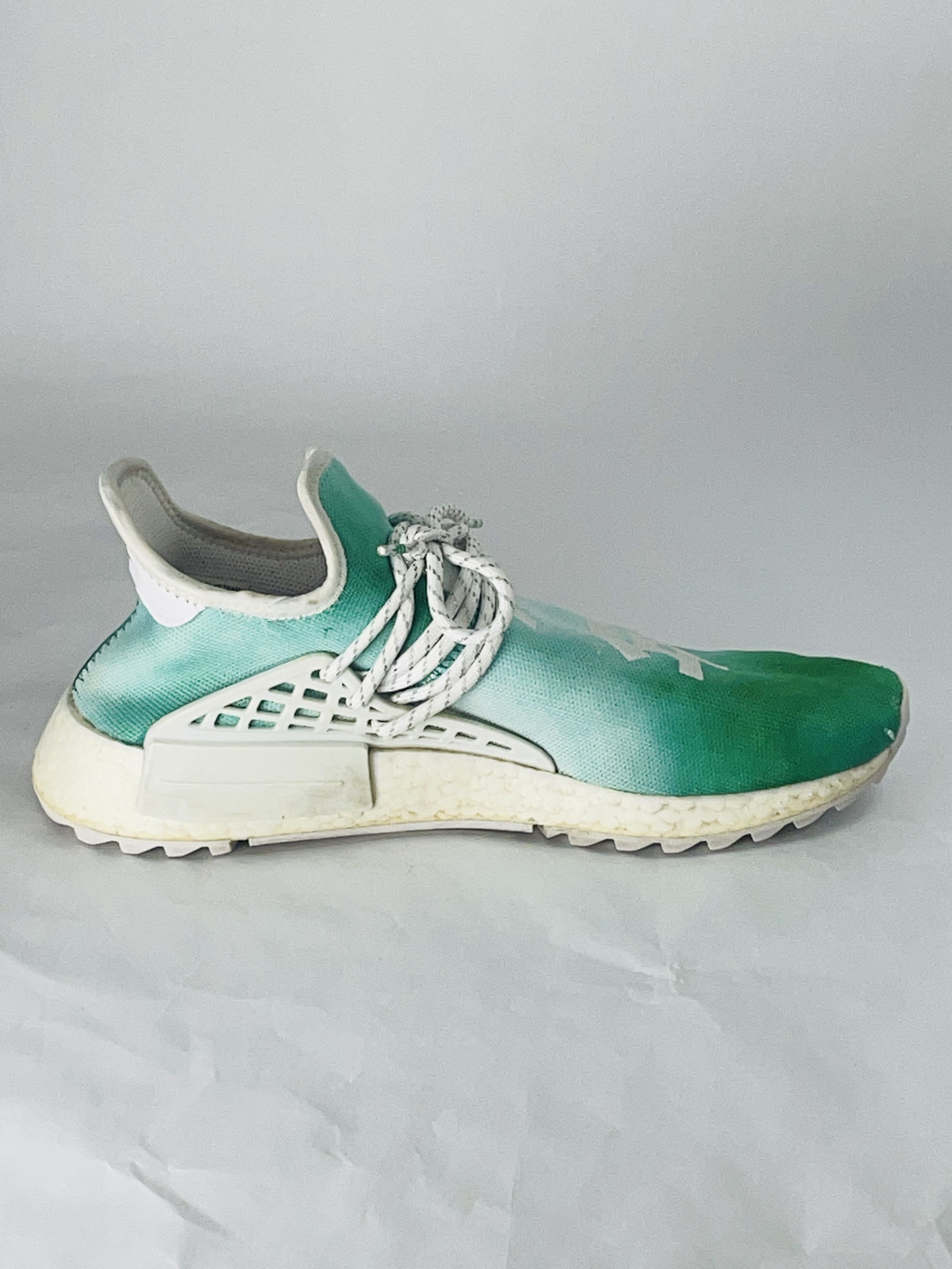 Adidas × Pharrell Adidas x Pharrell Williams NMD Hu "Green" – Größe 9.5 US Size US 9.5 / EU 42-43 - 8 Thumbnail