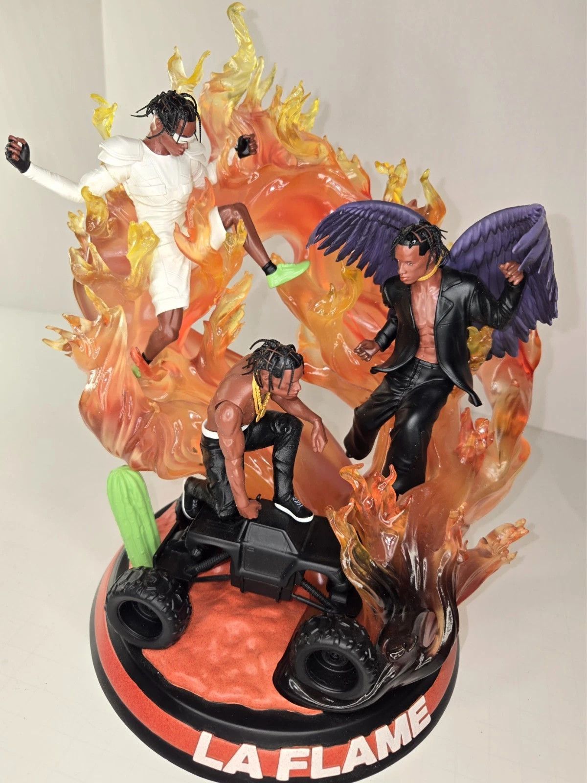 Other The Canvas Don: Travis Scott "La Flame" 10 inch Statue New Size ONE SIZE - 6 Thumbnail