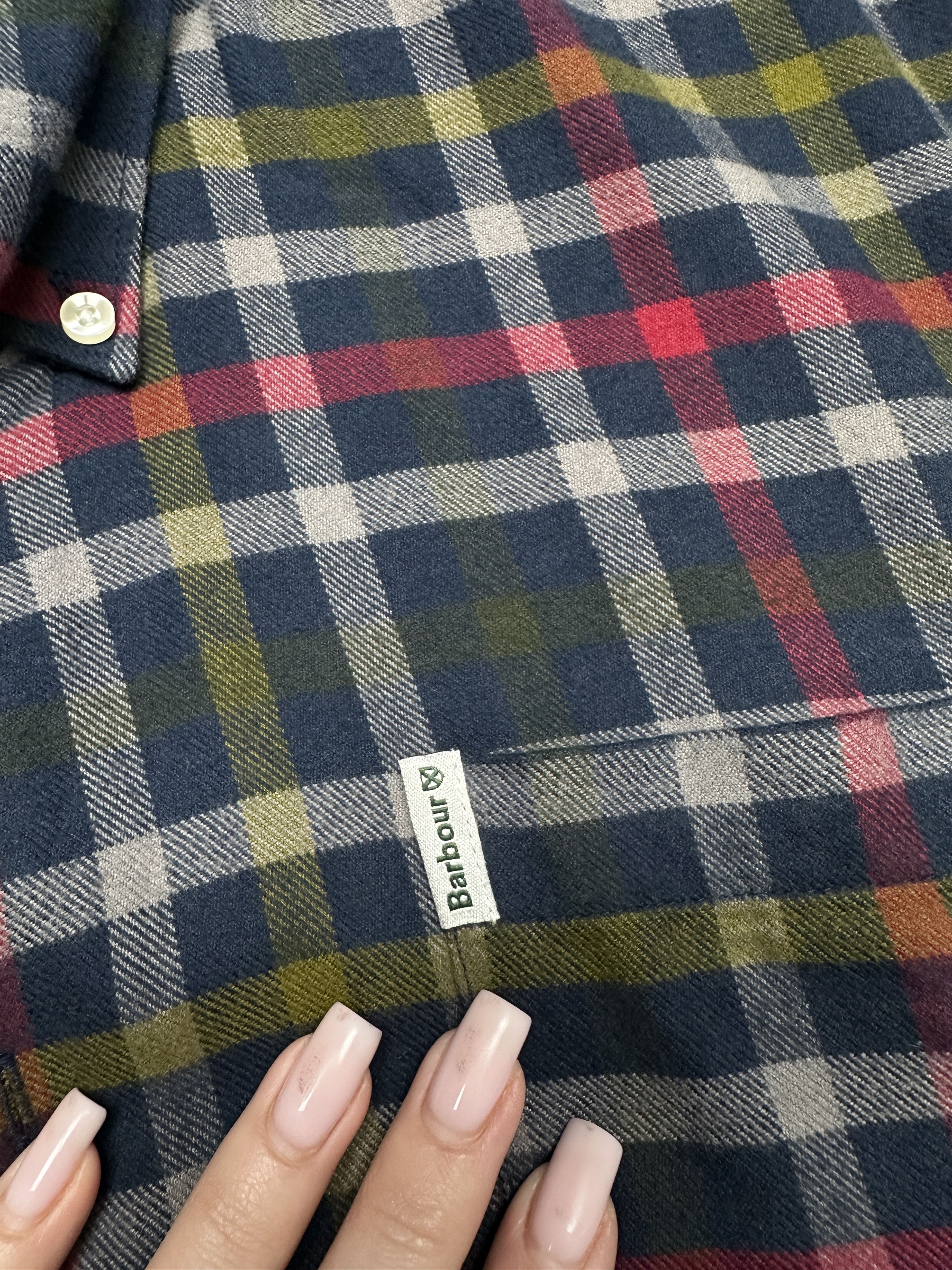 Barbour Barbour Vintage Mens Flannel Plaid Shirt Size US XXL / EU 58 / 5 - 3 Thumbnail