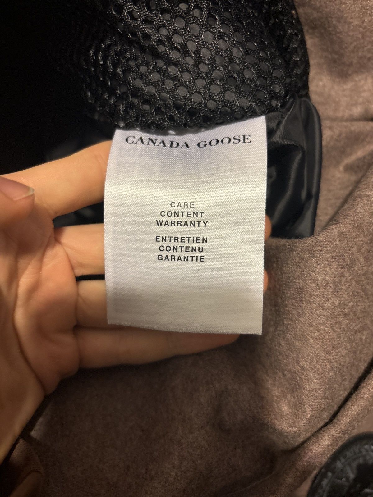 Canada Goose Canada Goose Langford Quicksand Melange Wool Parka Size US XXL / EU 58 / 5 - 8 Thumbnail