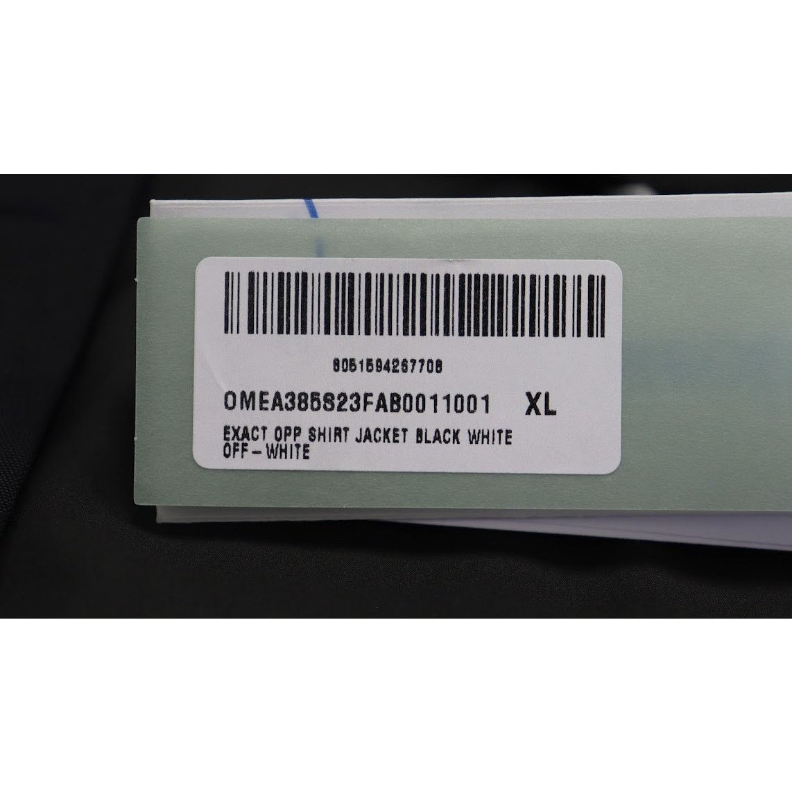 Off-White o1rshd1 Exact Opposite Shirt Jacket in Black Size US XL / EU 56 / 4 - 14 Thumbnail